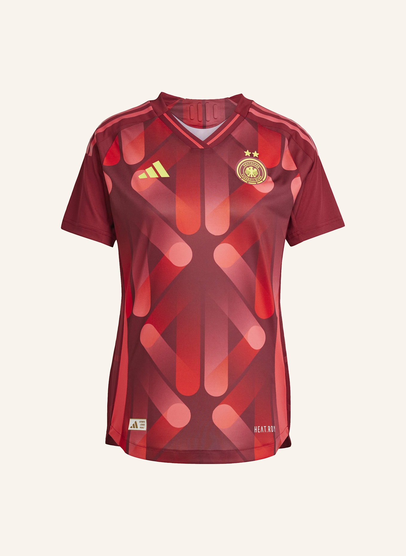 adidas DFB 25 (FRAUENTEAM) AUSWÄRTSTRIKOT AUTHENTIC: ROT