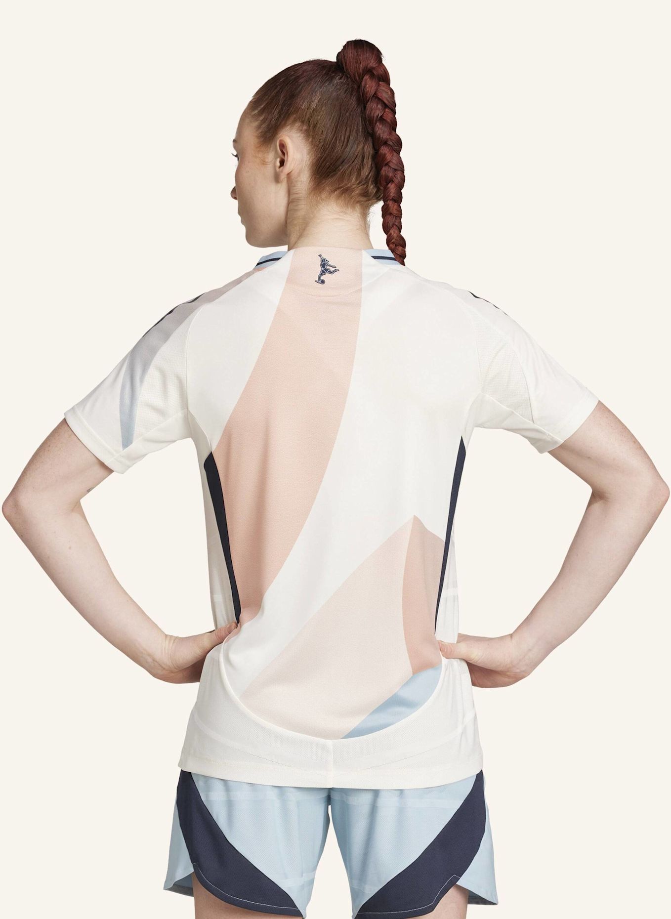 adidas SPANIEN 25 (FRAUENTEAM) AUSWÄRTSTRIKOT AUTHENTIC: WEISS