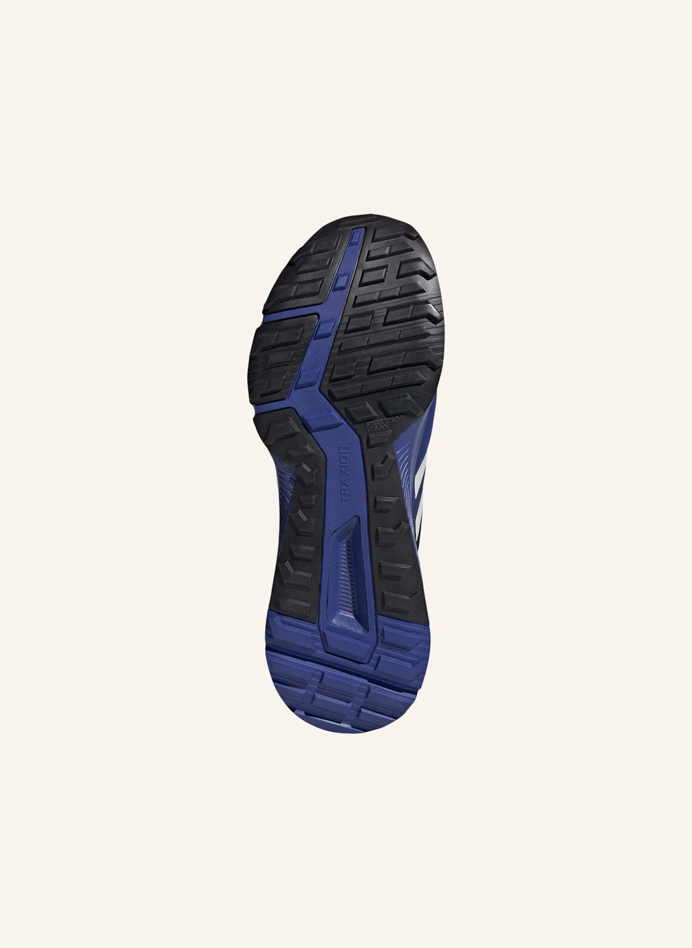 adidas TERREX TERREX SOULSTRIDE RAIN.RDY TRAILRUNNING-SCHUH: BLAU/ GRAU/ BEIGE