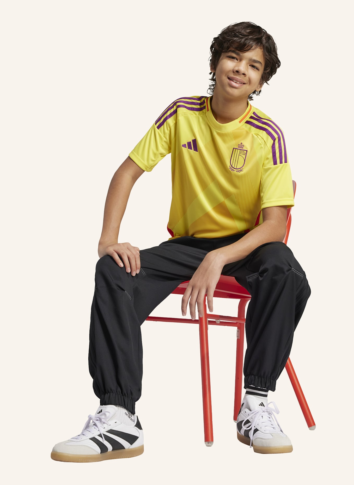 adidas BELGIEN 25 (FRAUENTEAM) AUSWÄRTSTRIKOT: GELB