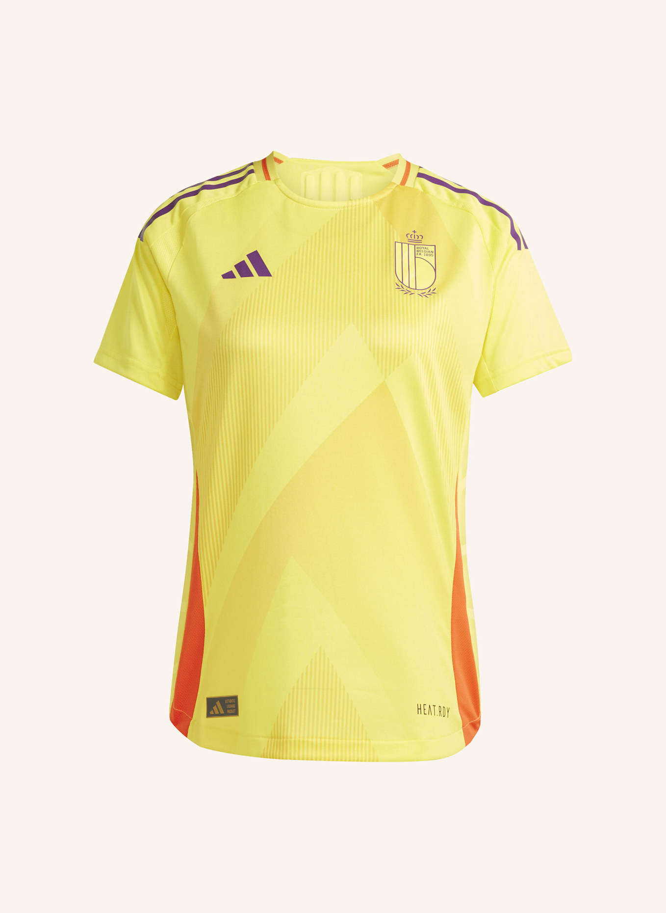 adidas BELGIEN 25 (FRAUENTEAM) AUSWÄRTSTRIKOT AUTHENTIC: GELB