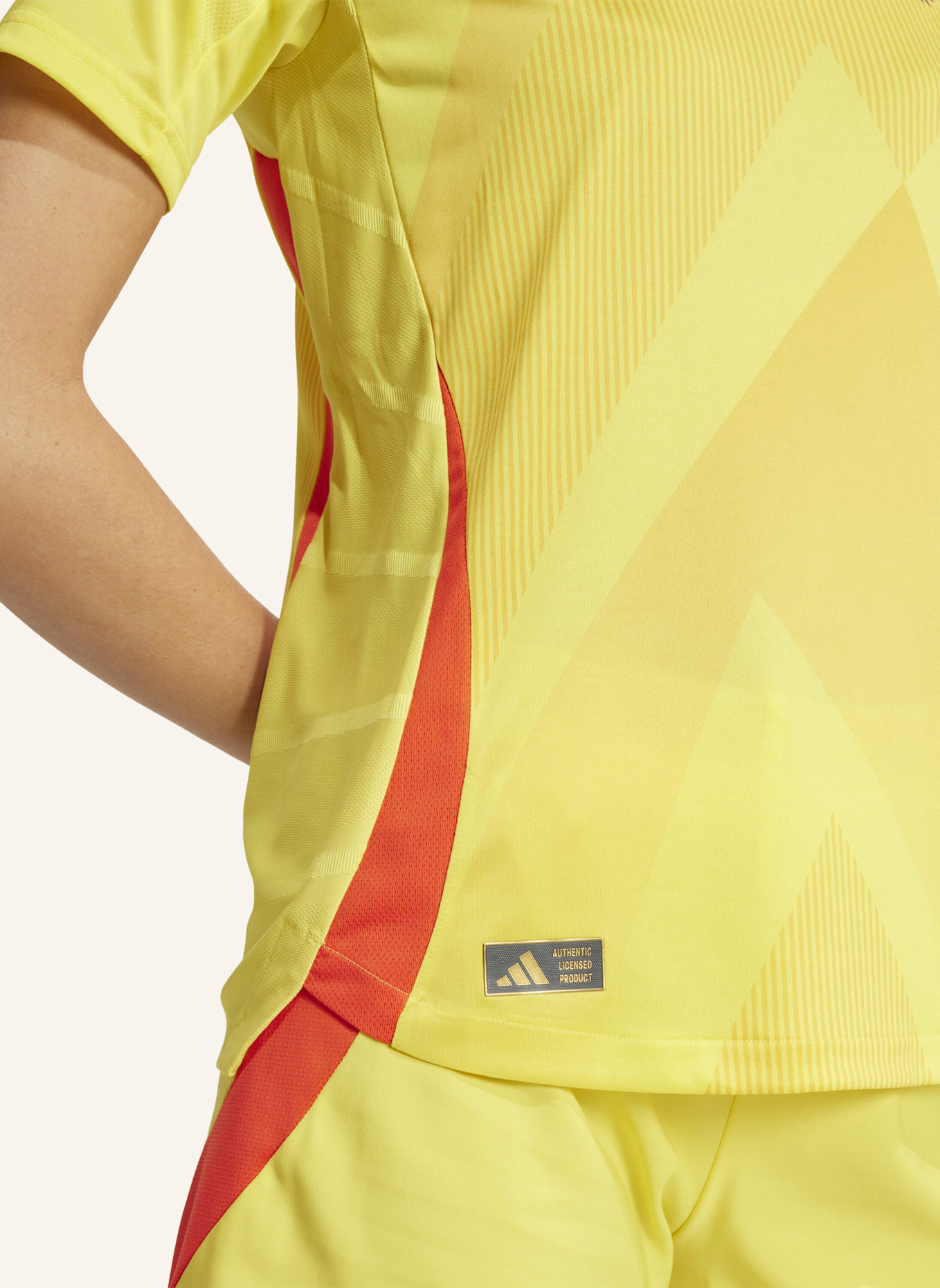 adidas BELGIEN 25 (FRAUENTEAM) AUSWÄRTSTRIKOT AUTHENTIC: GELB