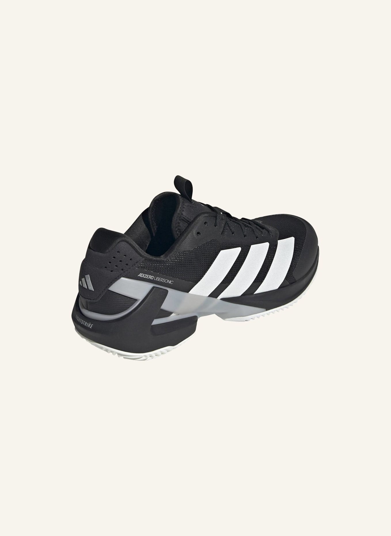 adidas Tennisschuhe ADIZERO UBERSONIC 5 CLAY: SCHWARZ/ WEISS/ GRAU