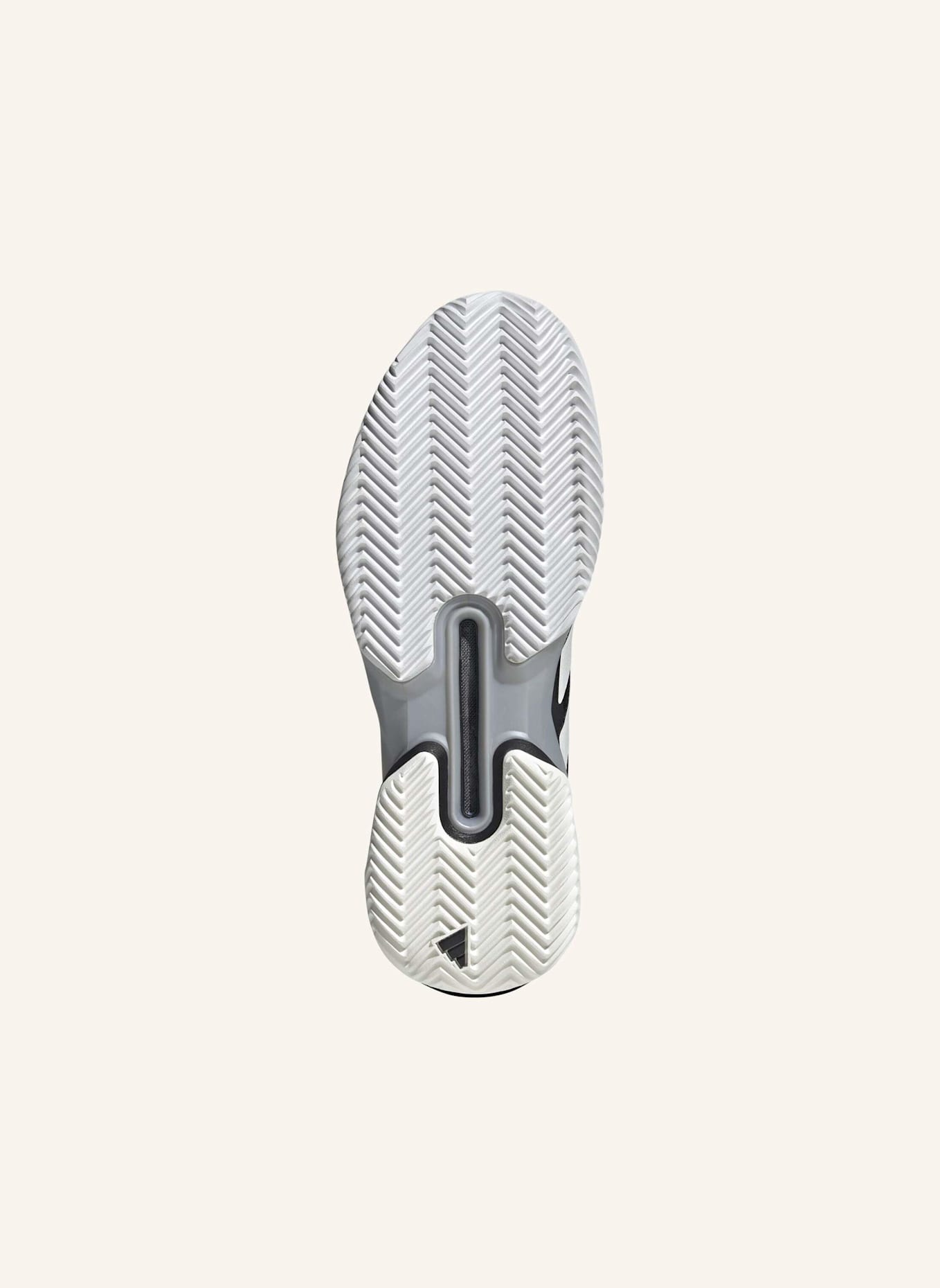 adidas Tennisschuhe ADIZERO UBERSONIC 5 CLAY: SCHWARZ/ WEISS/ GRAU