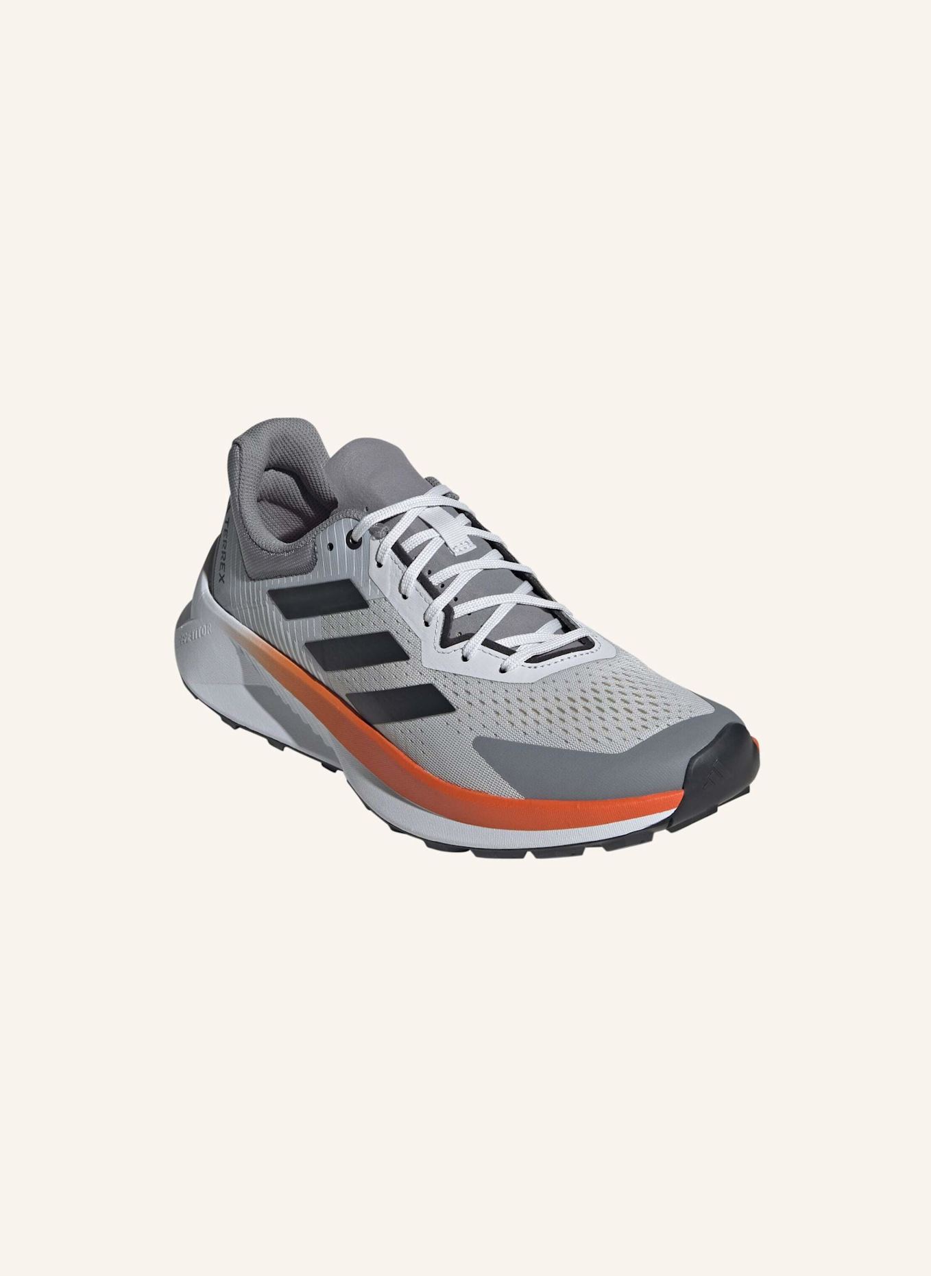 adidas TERREX TERREX SOULSTRIDE FLOW TRAILRUNNING-SCHUH: GRAU/ ORANGE