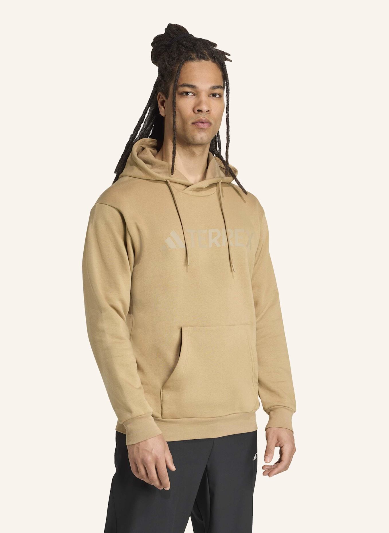 adidas TERREX Hoodie TERREX MULTI LARGE LOGO: BRAUN