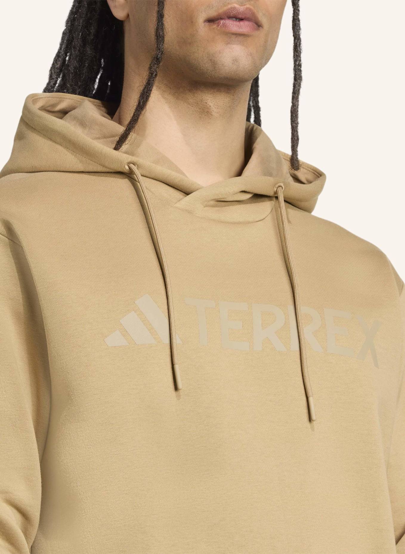 adidas TERREX Hoodie TERREX MULTI LARGE LOGO: BRAUN