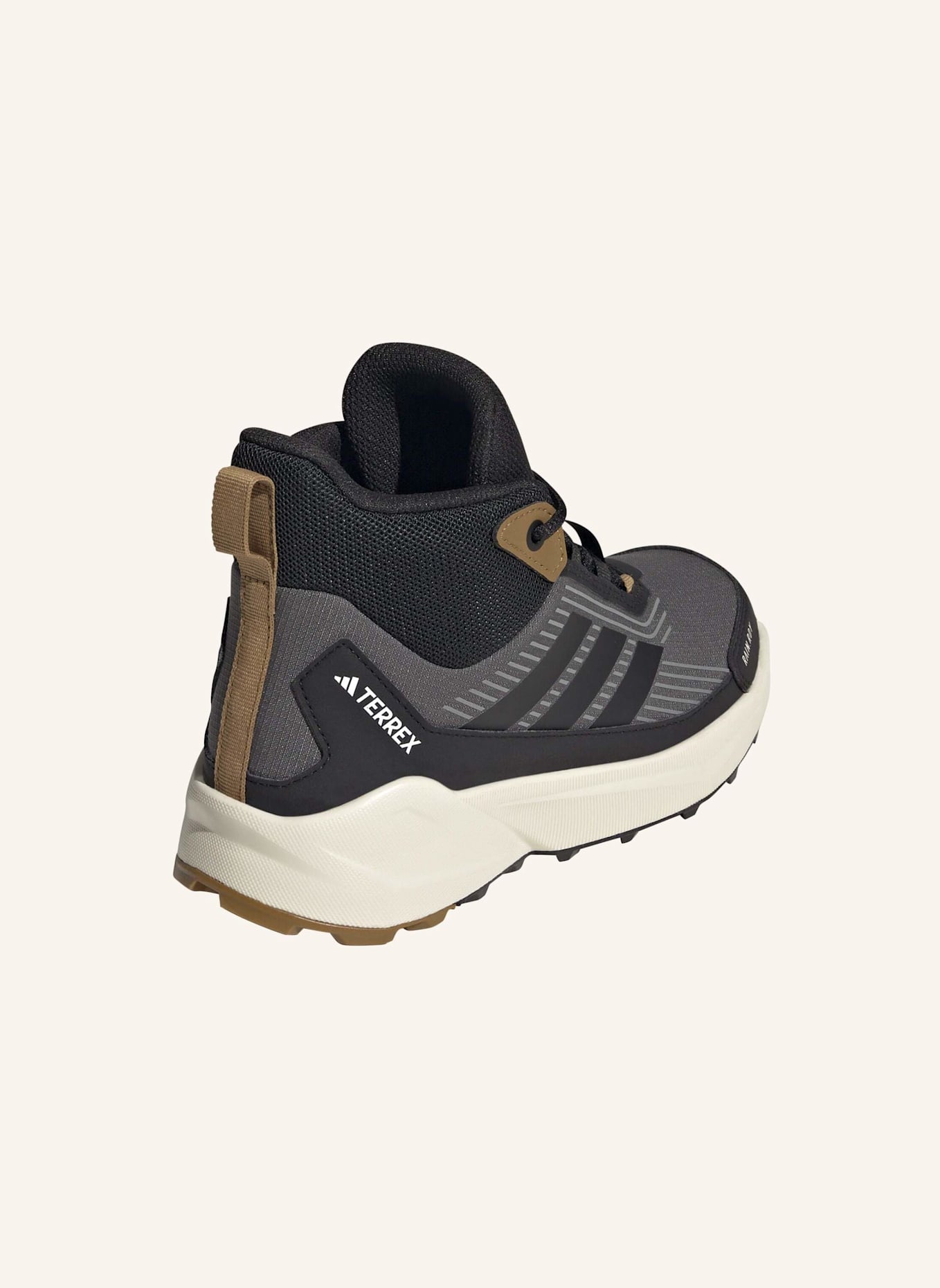 adidas TERREX TERREX TRAILMAKER 2 MID RAIN.RDY WANDERSCHUH: GRAU/ SCHWARZ/ BRAUN