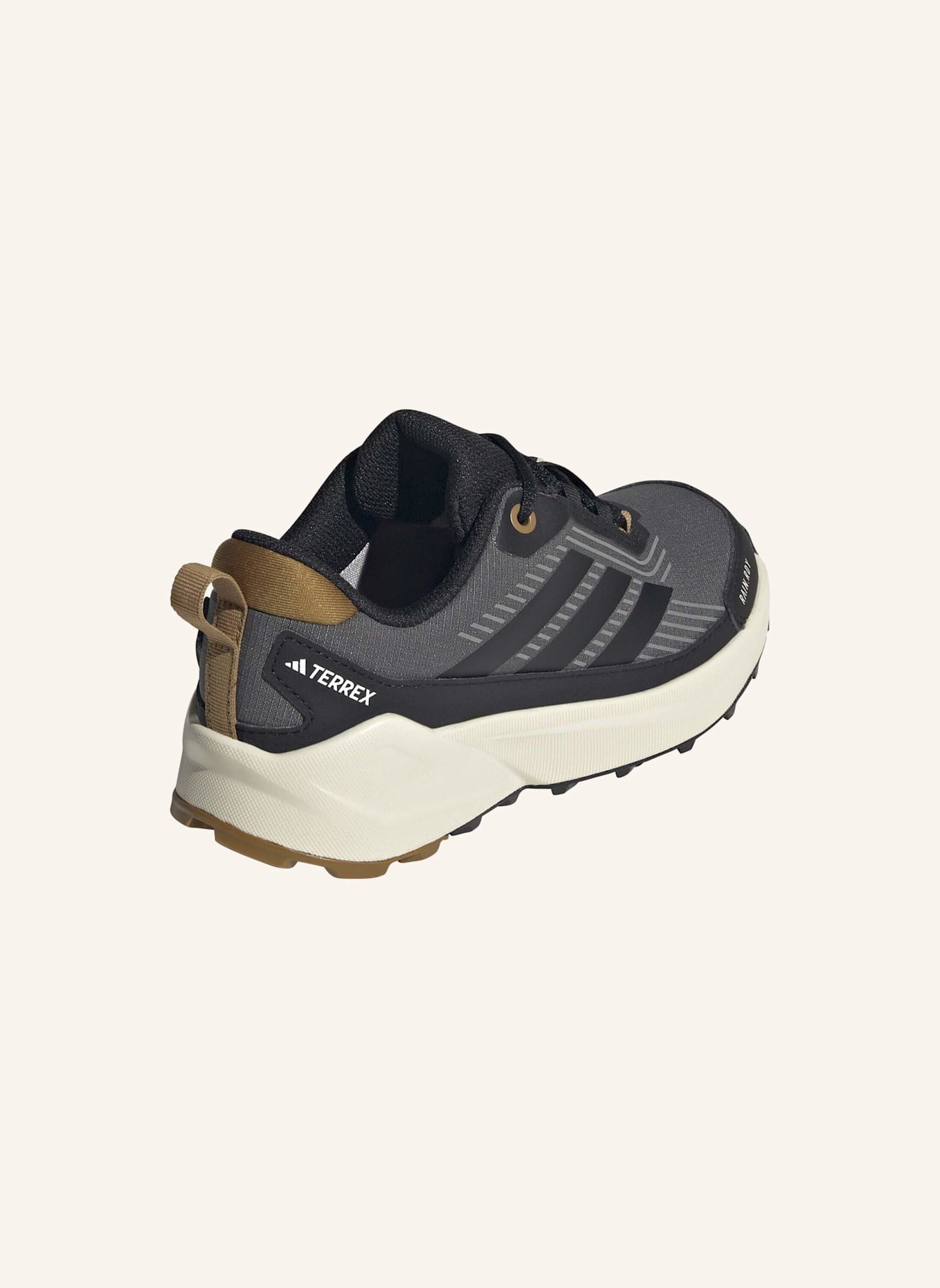 adidas TERREX TERREX TRAILMAKER 2 RAIN.RDY WANDERSCHUH: GRAU/ SCHWARZ/ BRAUN