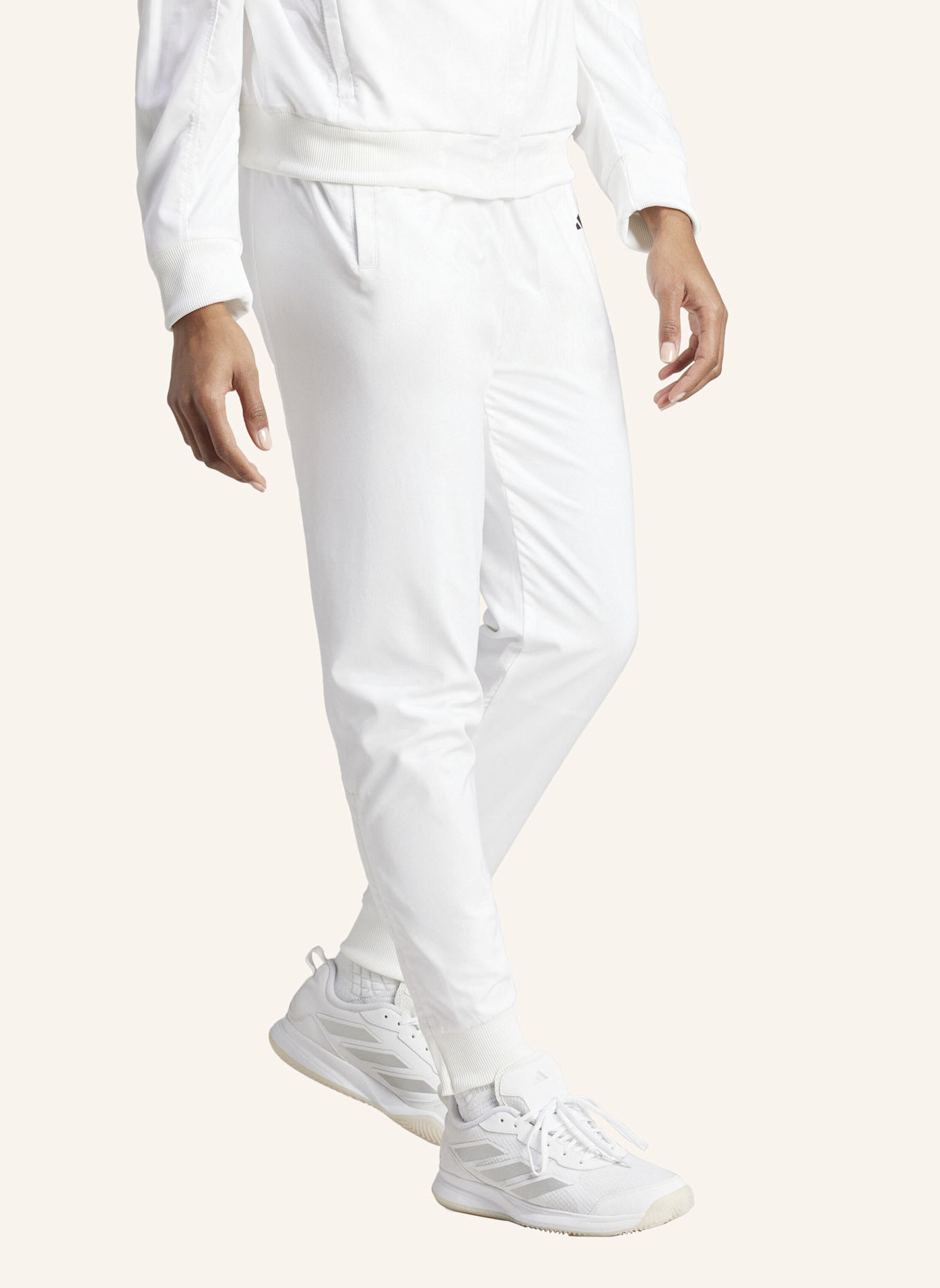 adidas TENNIS WALK-ON HOSE: WEISS