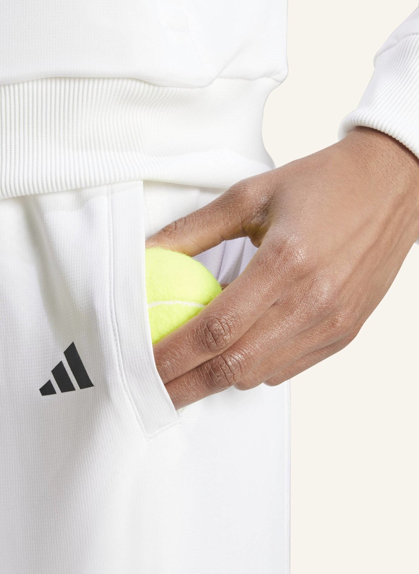 adidas TENNIS WALK-ON HOSE: WEISS