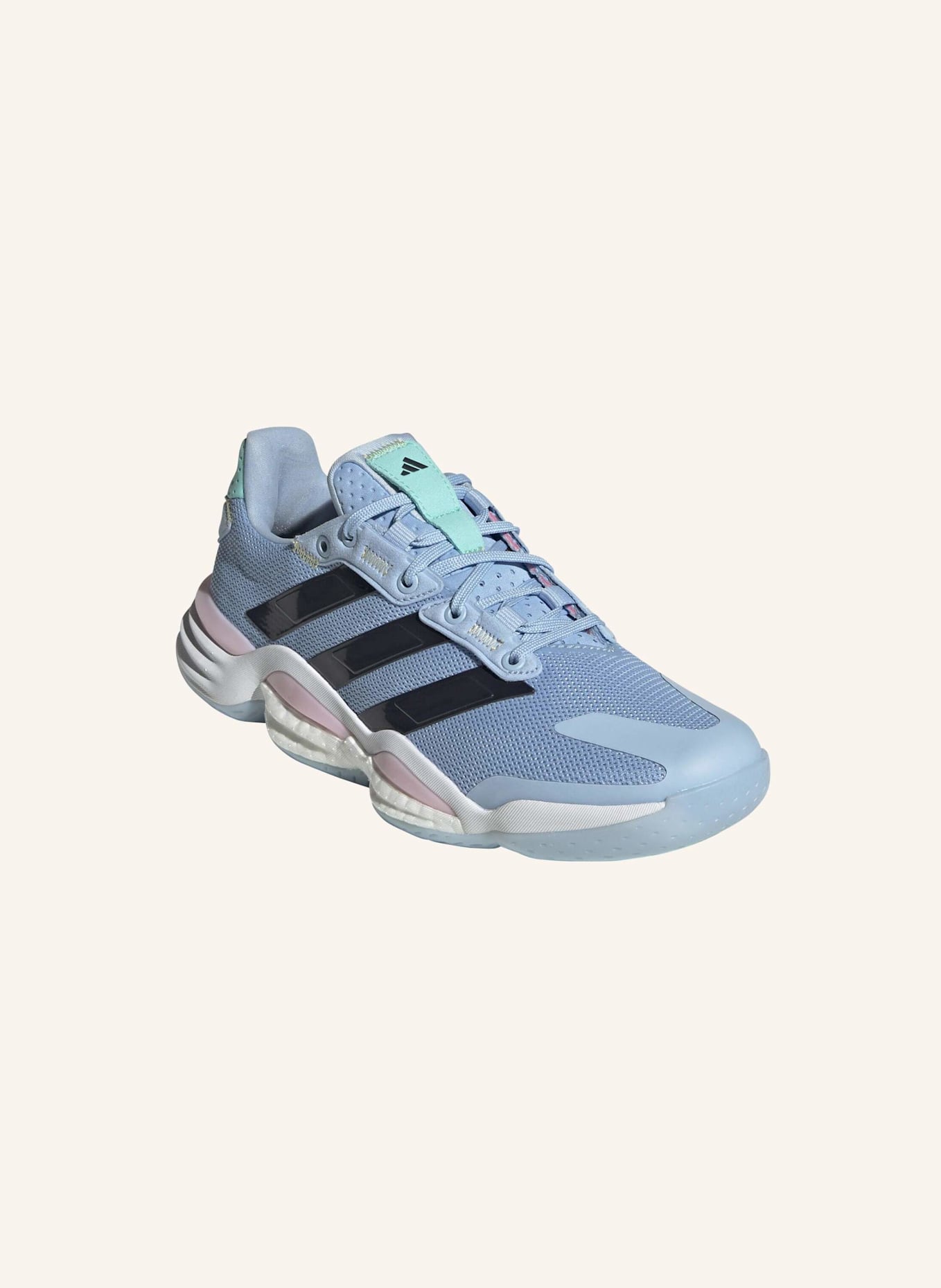 adidas STABIL 16 INDOOR SCHUH: BLAU/ SCHWARZ