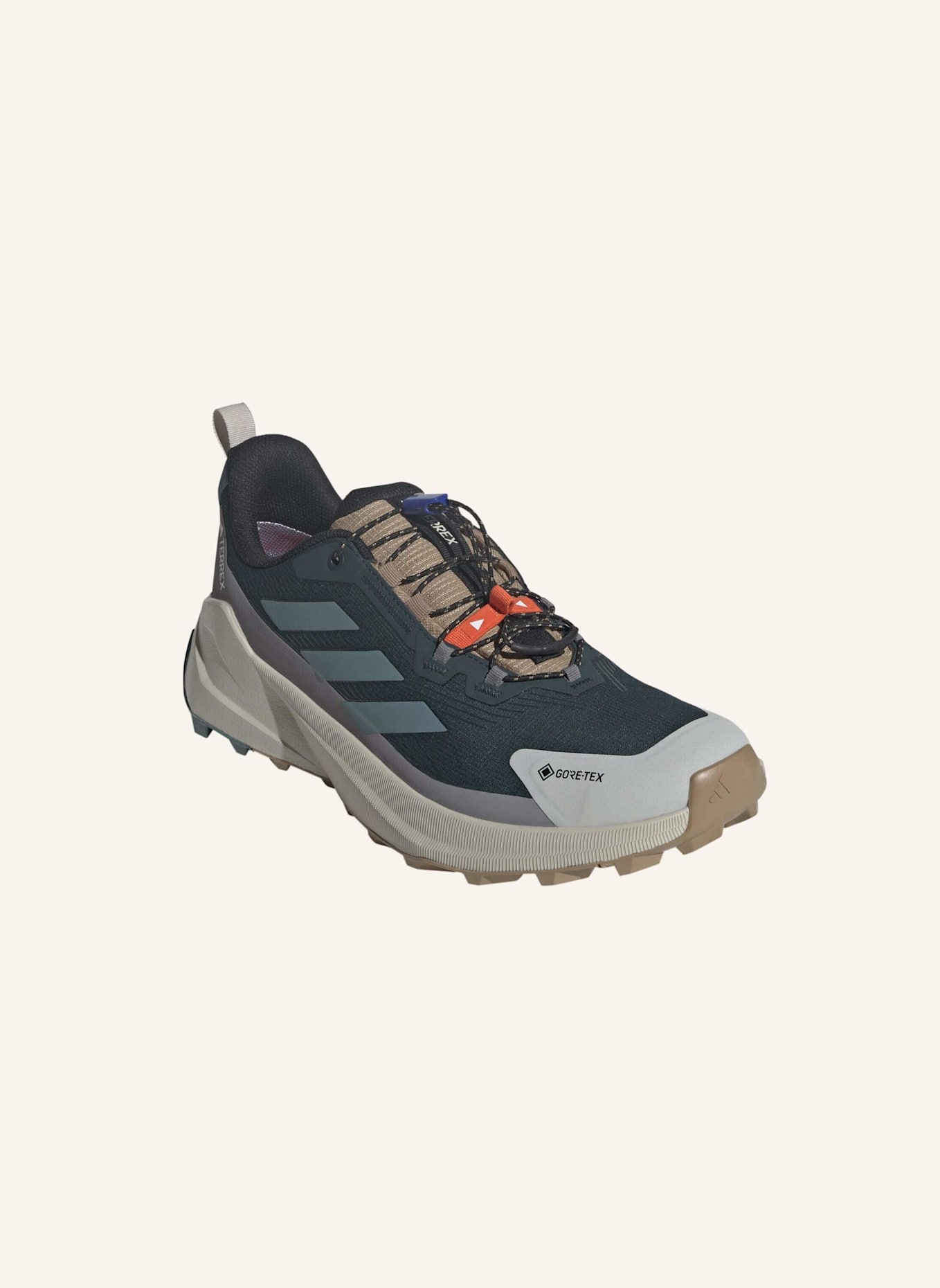 adidas TERREX TERREX TRAILMAKER 2 GORE-TEX SPEED LACE WANDERSCHUH: GRÜN/ TÜRKIS/ GRAU