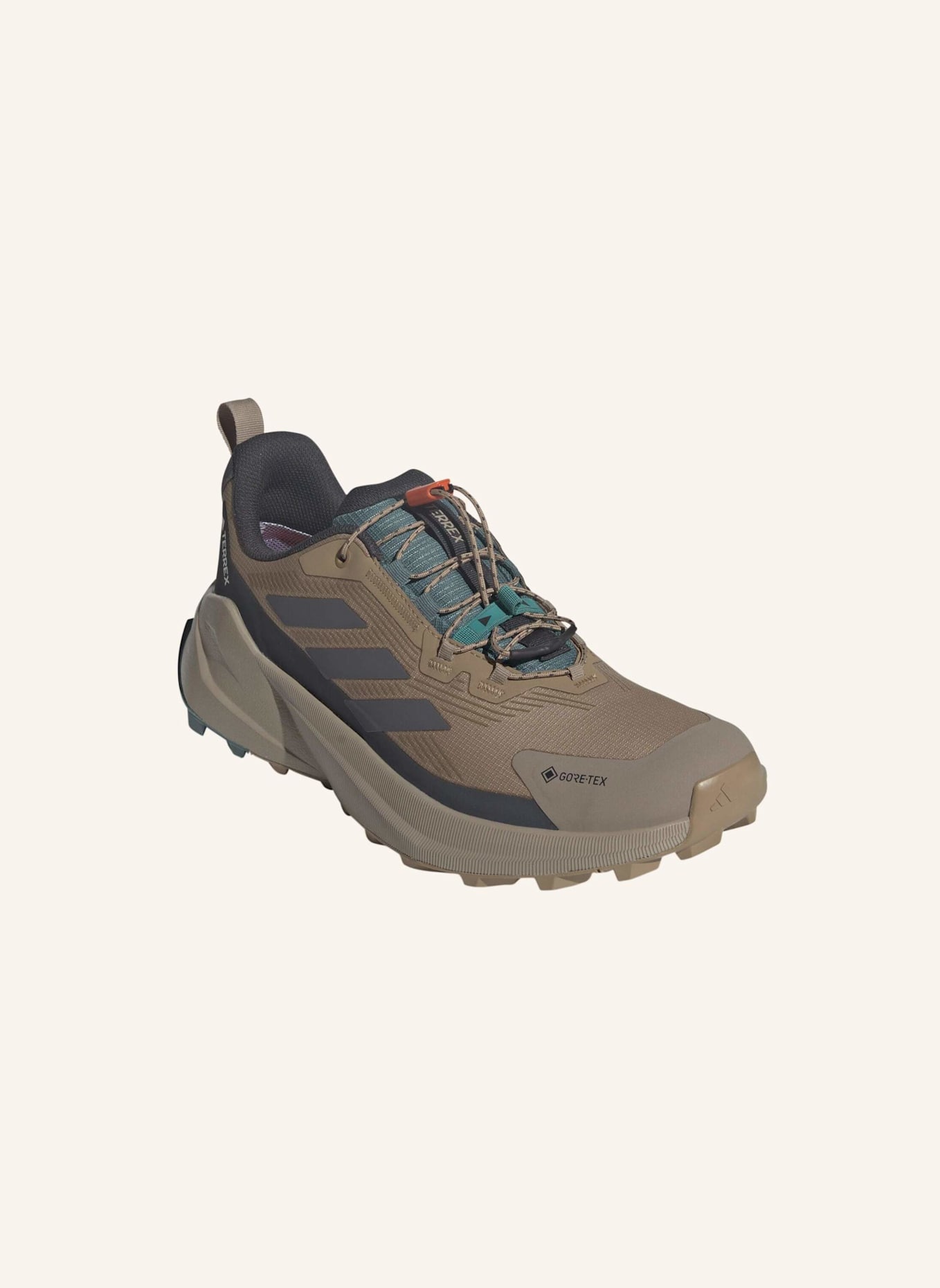 adidas TERREX TERREX TRAILMAKER 2 GORE-TEX SPEED LACE WANDERSCHUH: BRAUN/ GRAU