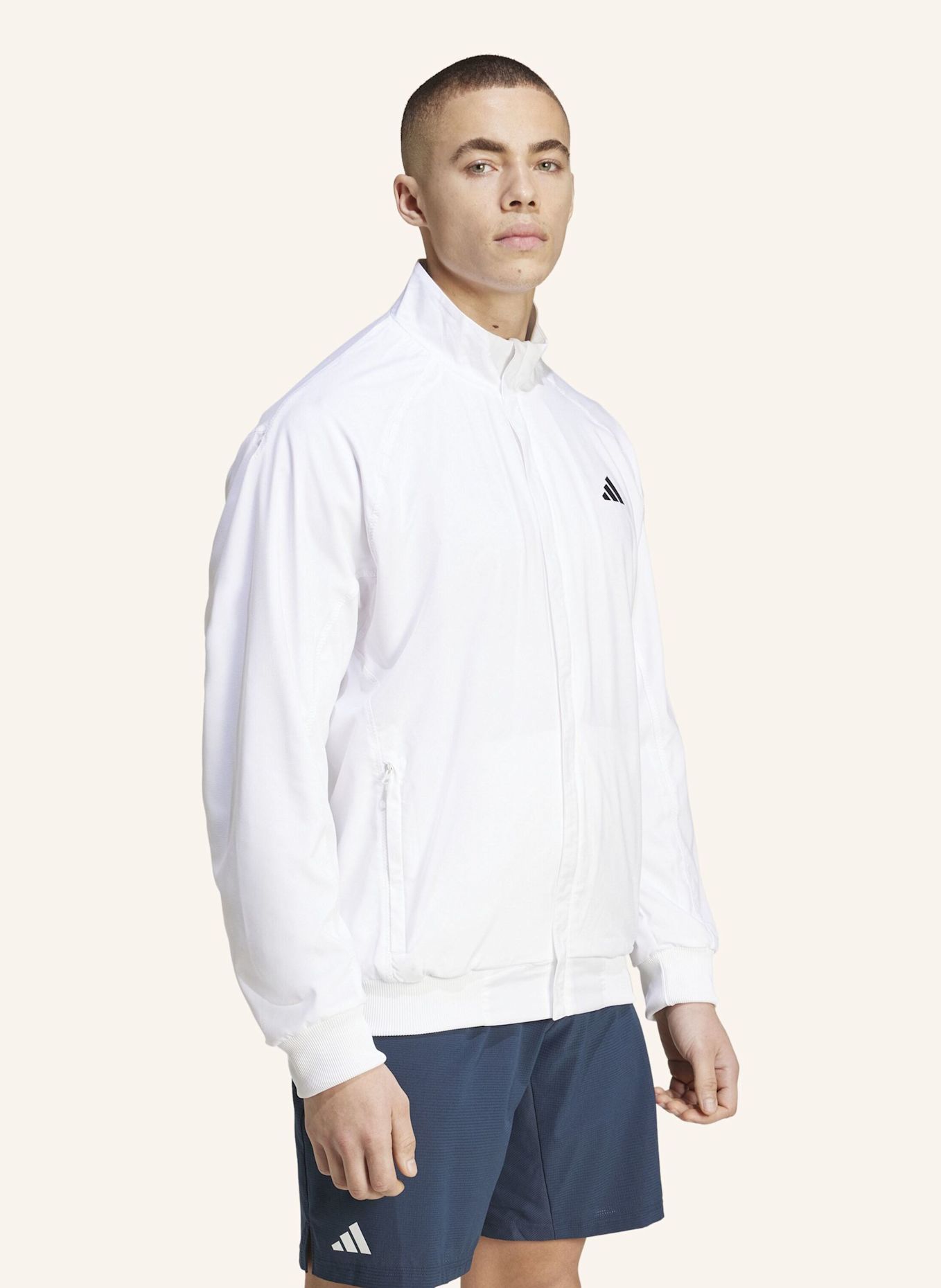 adidas WALK-ON TENNISJACKE: WEISS