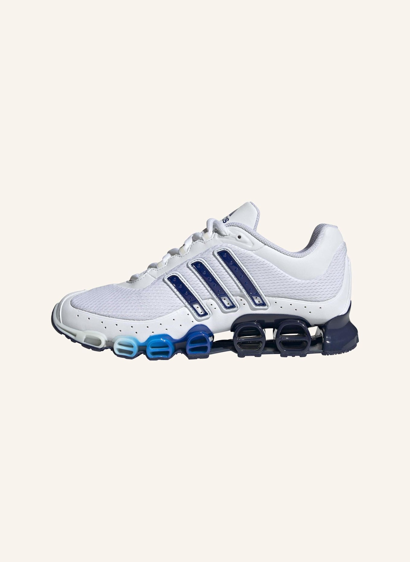adidas Originals MEGARIDE SCHUH: WEISS/ BLAU