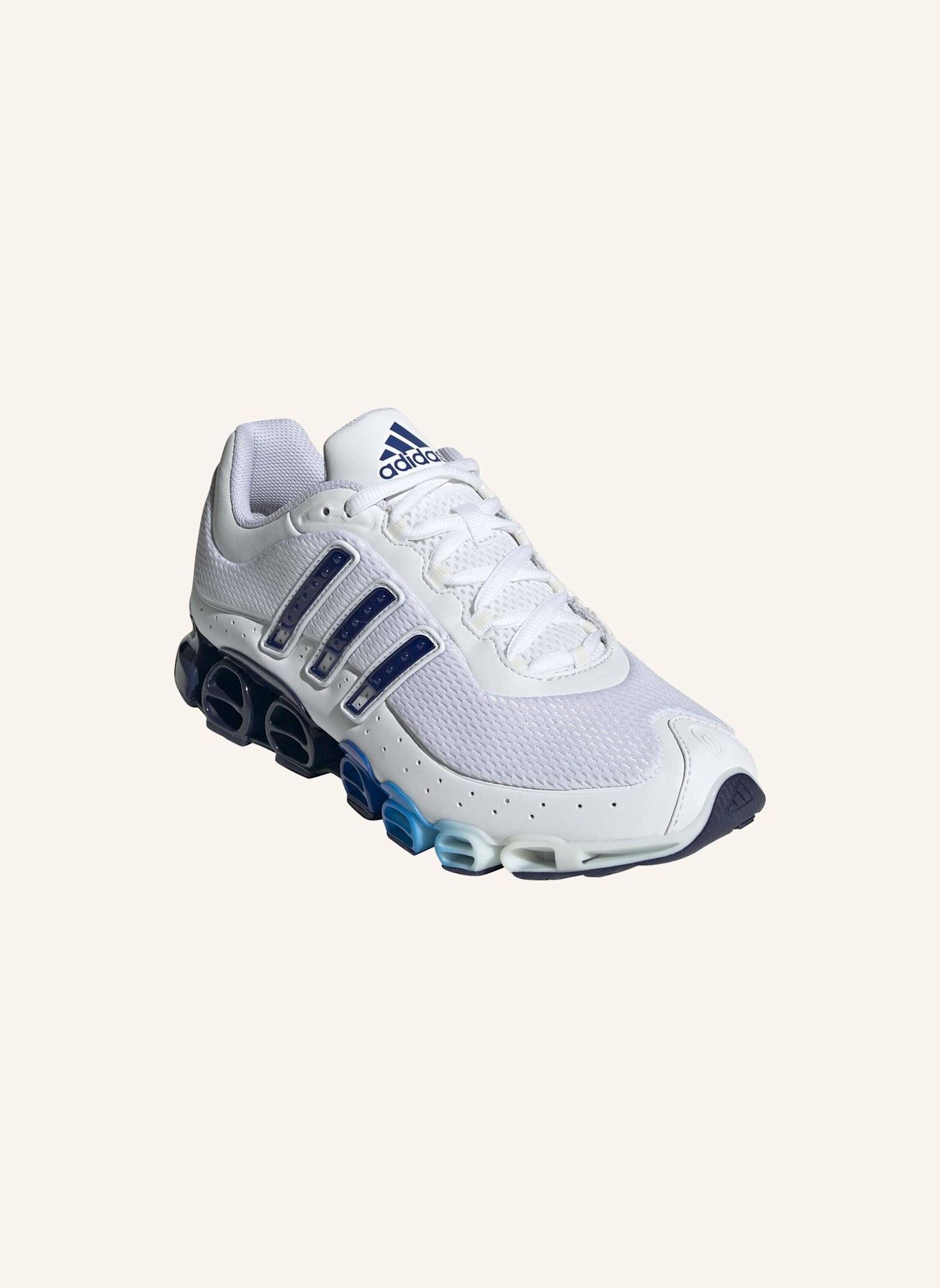 adidas Originals MEGARIDE SCHUH: WEISS/ BLAU