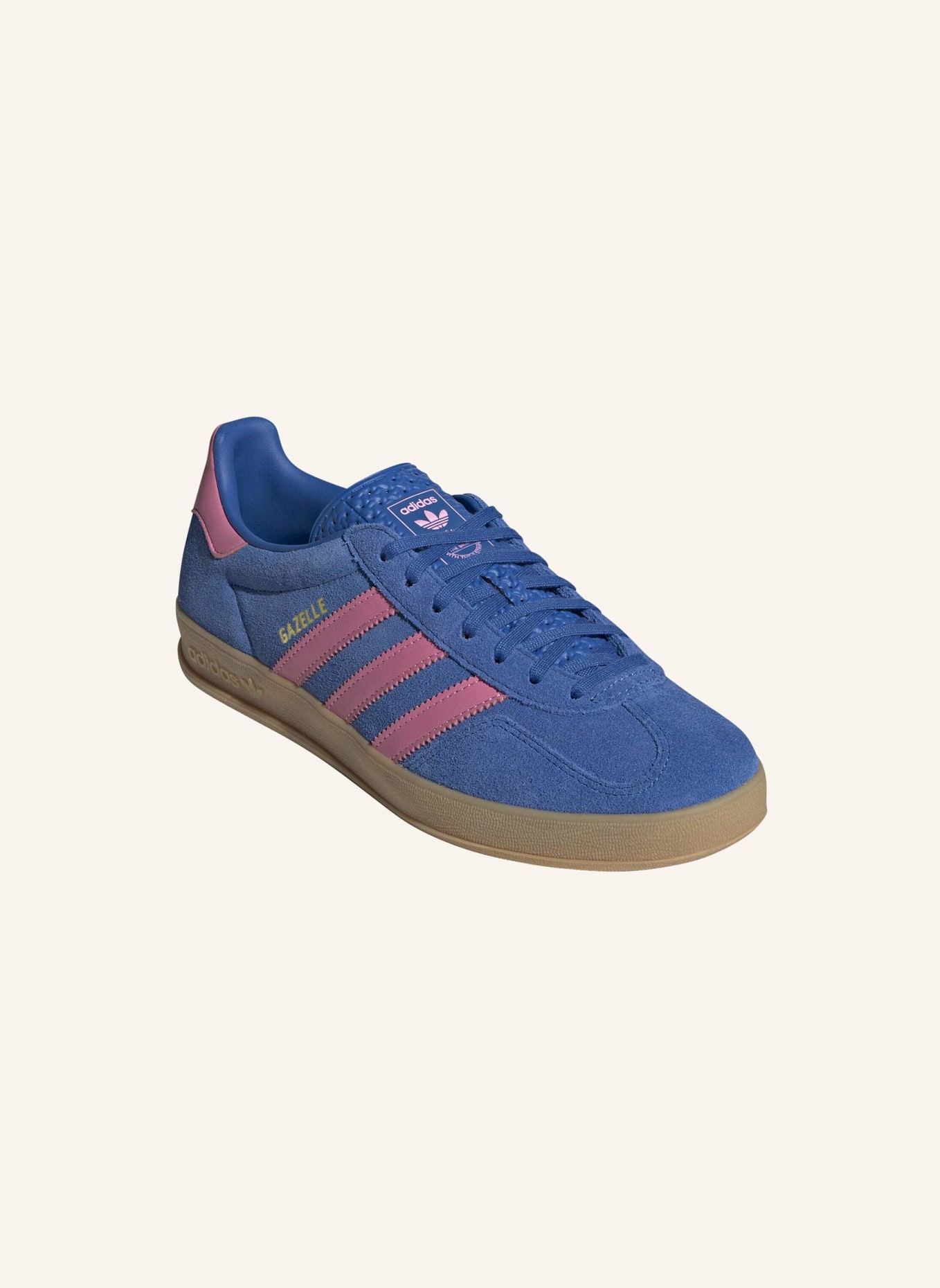 adidas Originals ADIDAS GAZELLE INDOOR SCHUH: BEIGE
