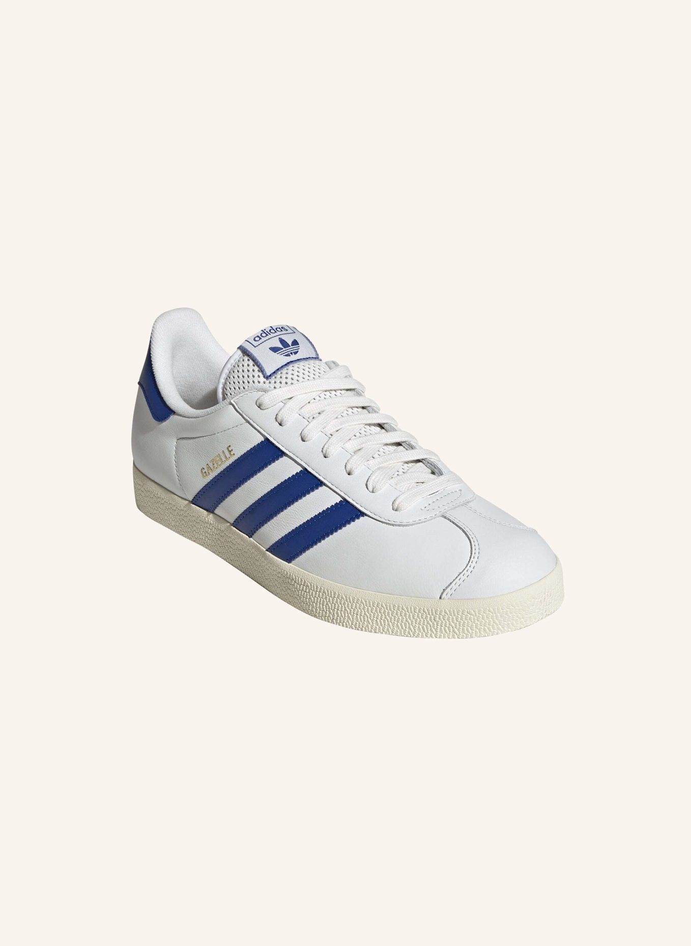 adidas Originals Sneaker GAZELLE: WEISS/ BLAU