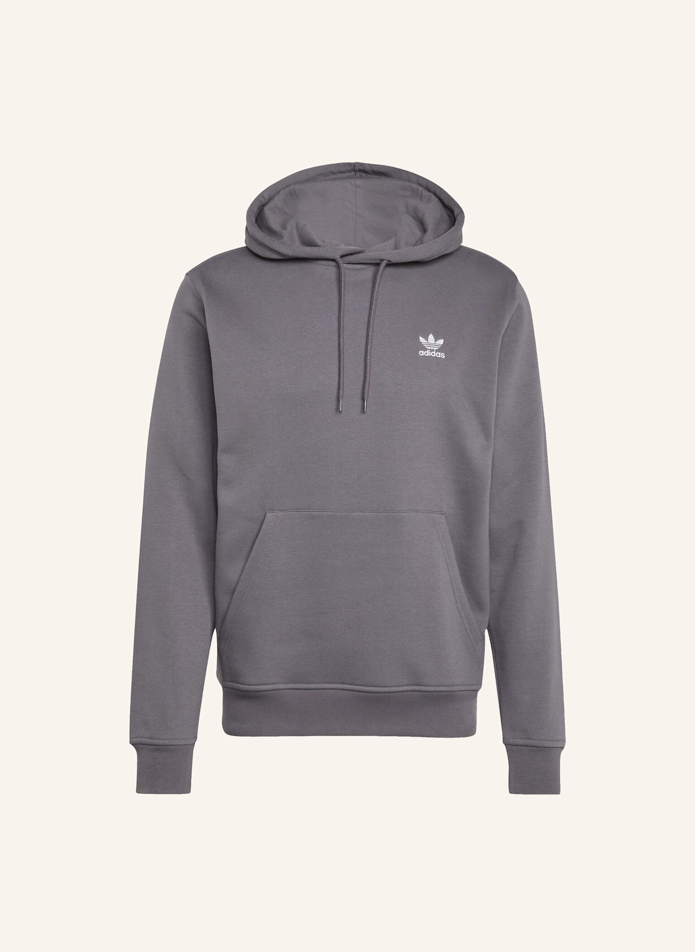 adidas Originals TREFOIL ESSENTIALS HOODIE: GRAU