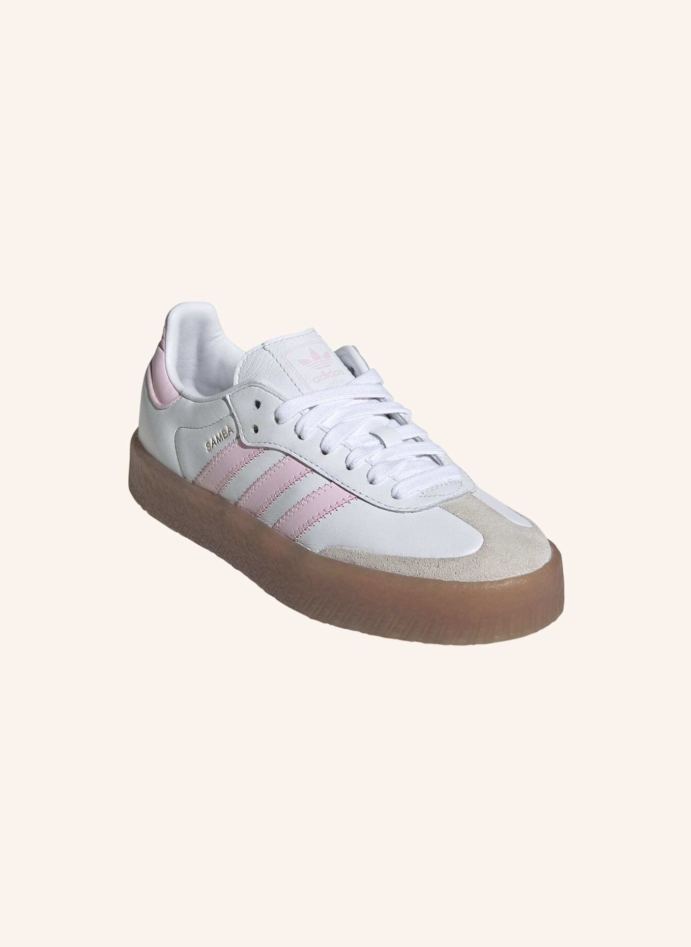 adidas Originals SAMBA SCHUH: WEISS