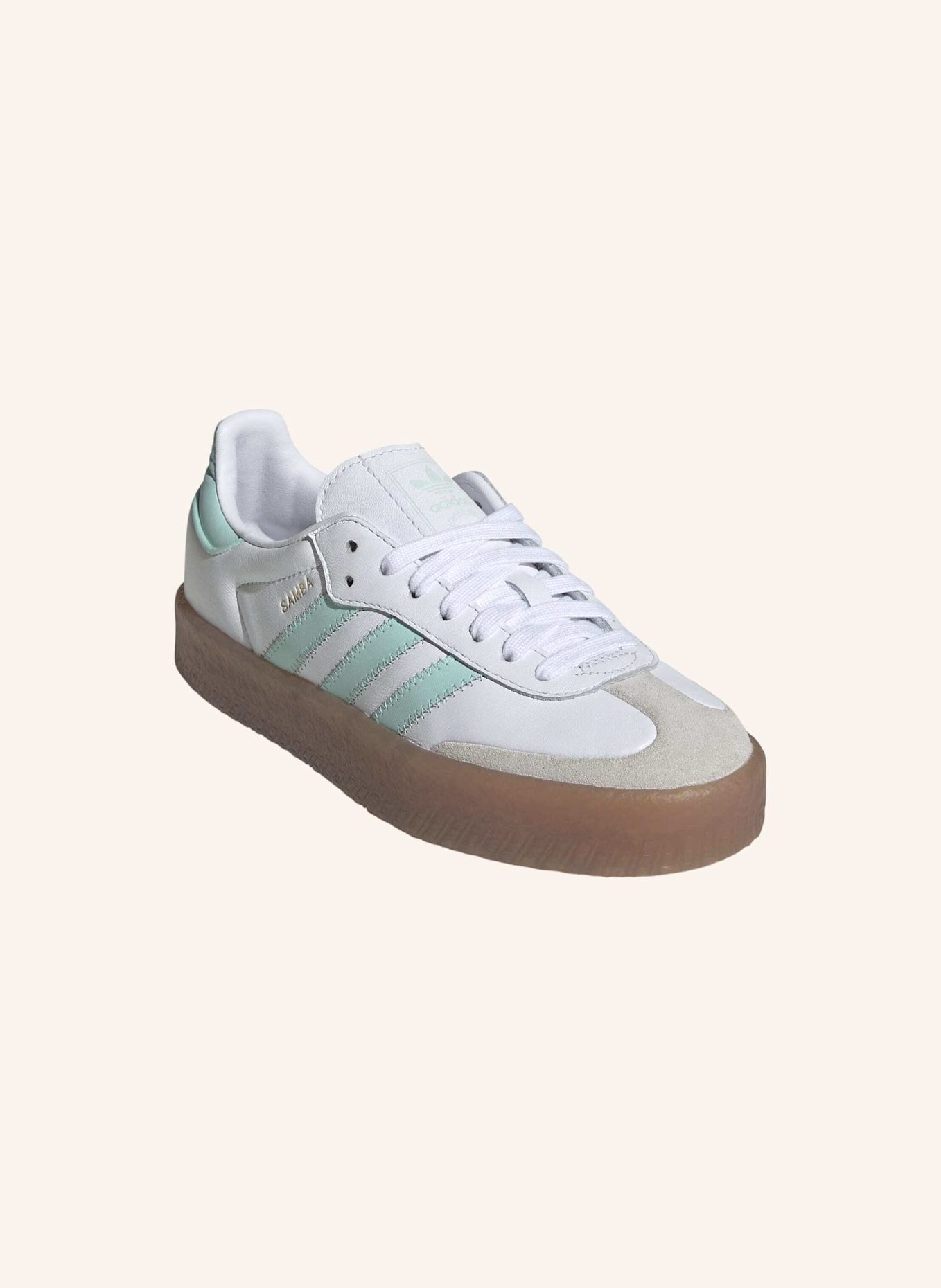 adidas Originals SAMBA SCHUH: WEISS