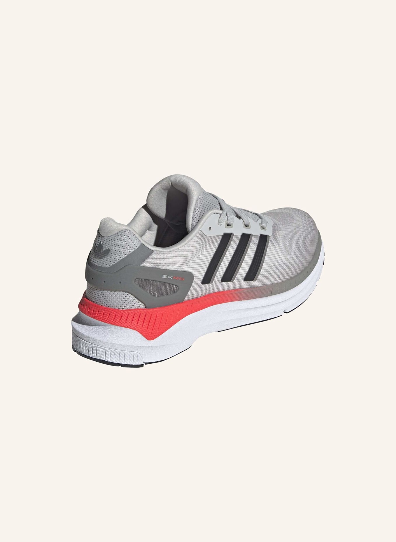 adidas Originals ZX RS SCHUH: GRAU/ SCHWARZ/ ROT
