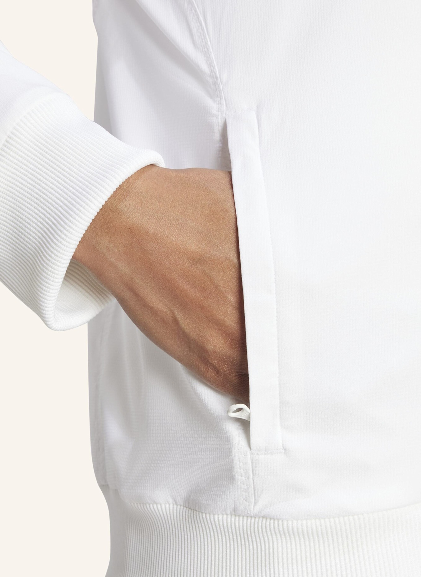 adidas WALK-ON TENNISJACKE: WEISS