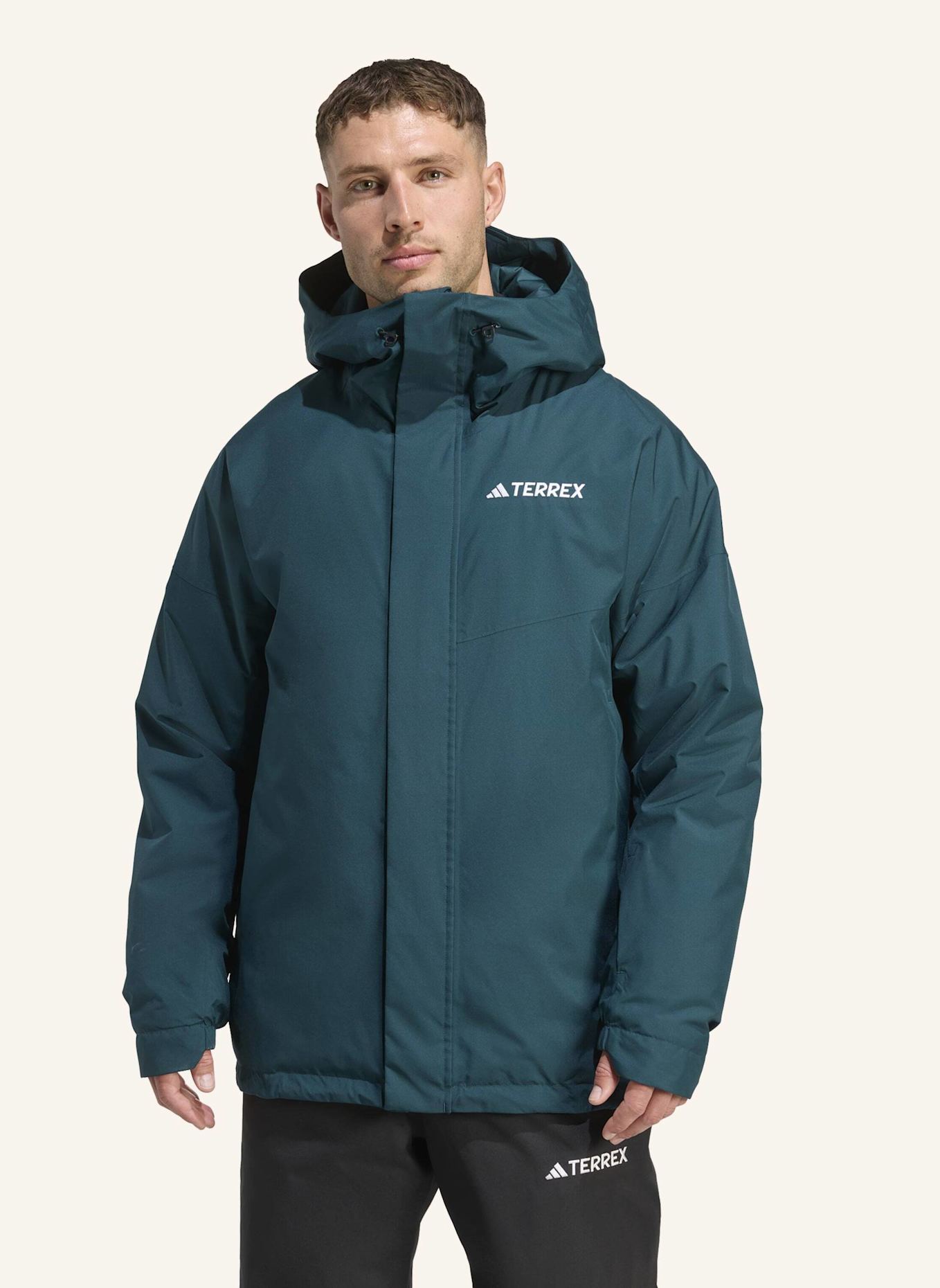 adidas TERREX TERREX MULTI 2L RAIN.RDY ISOLATIONSJACKE: GRÜN