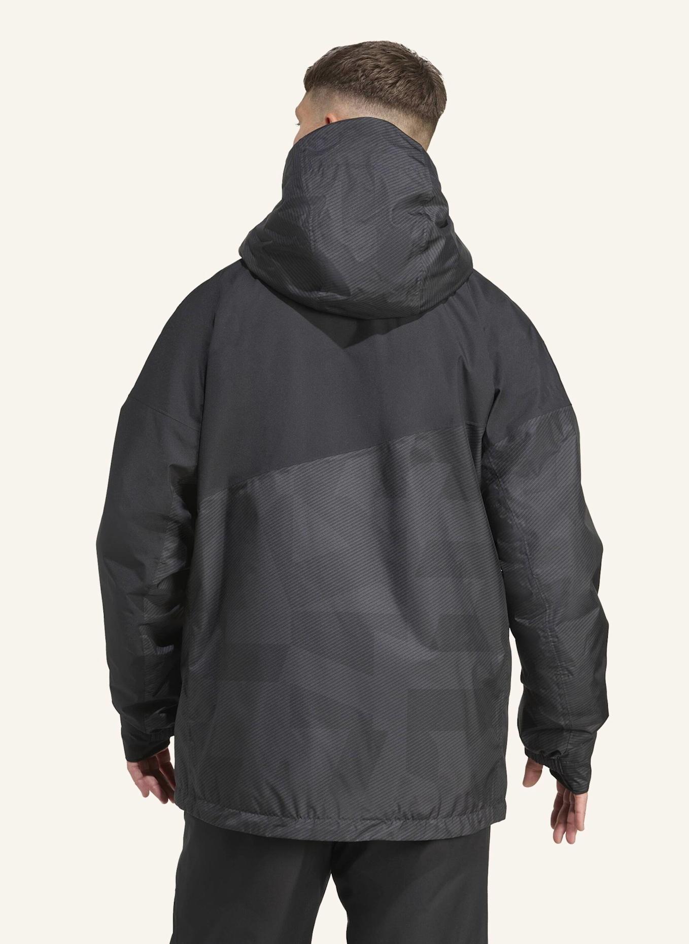 adidas TERREX TERREX MULTI 2L RAIN.RDY ISOLATIONSJACKE: SCHWARZ/ GRAU