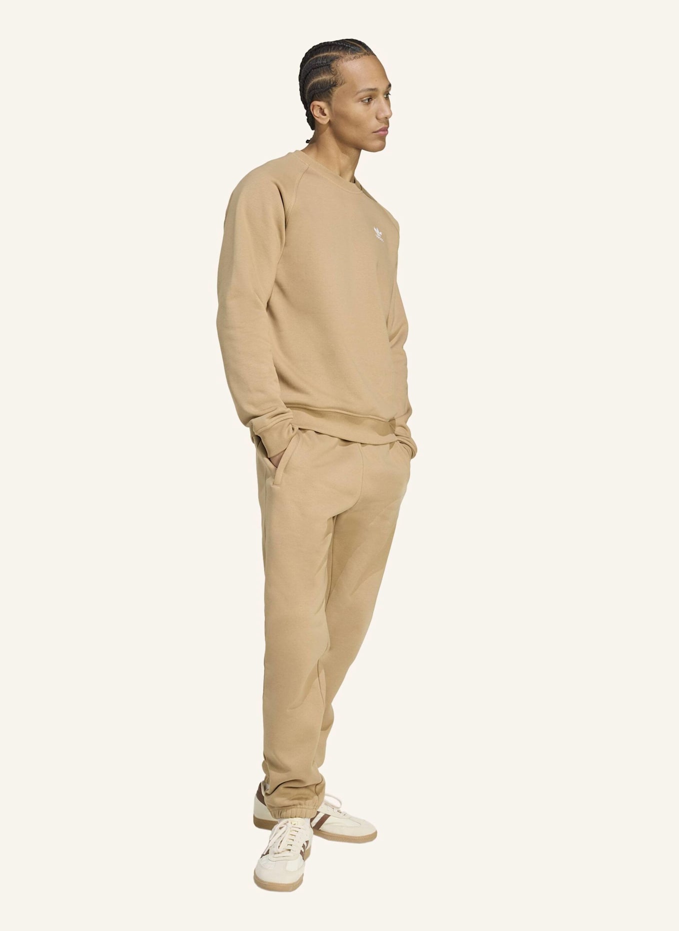 adidas Originals TREFOIL ESSENTIALS HOSE: BEIGE