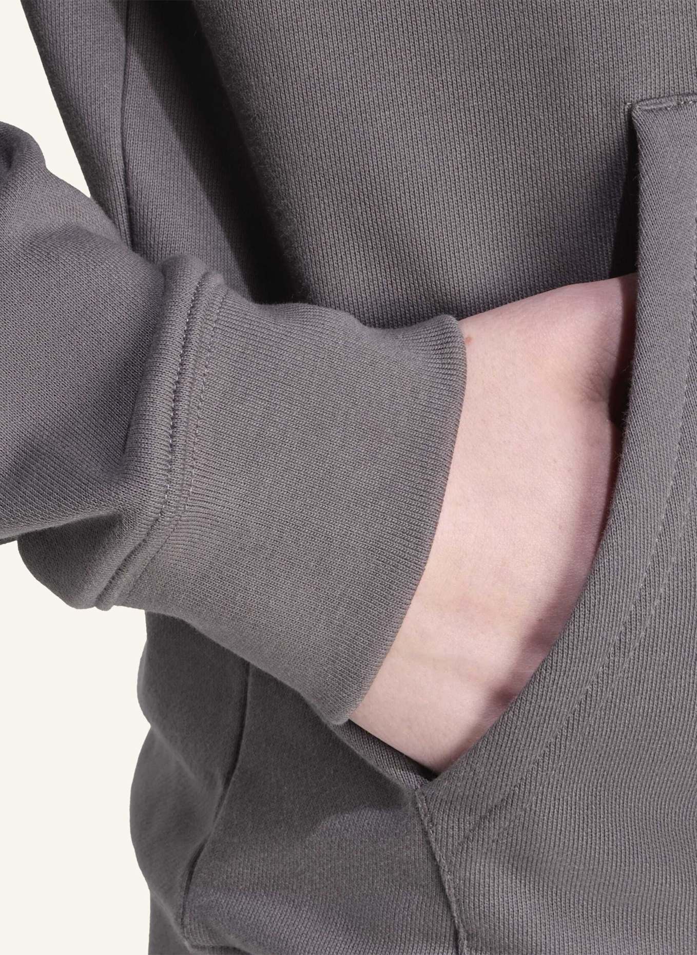 adidas Originals ADICOLOR CLASSICS TREFOIL HOODIE: GRAU