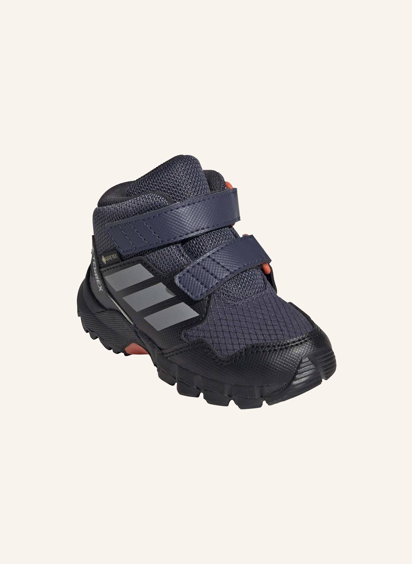 adidas TERREX TERREX SKYCHASER MID GORE-TEX KIDS WANDERSCHUHE: BLAU/ GRAU/ ORANGE