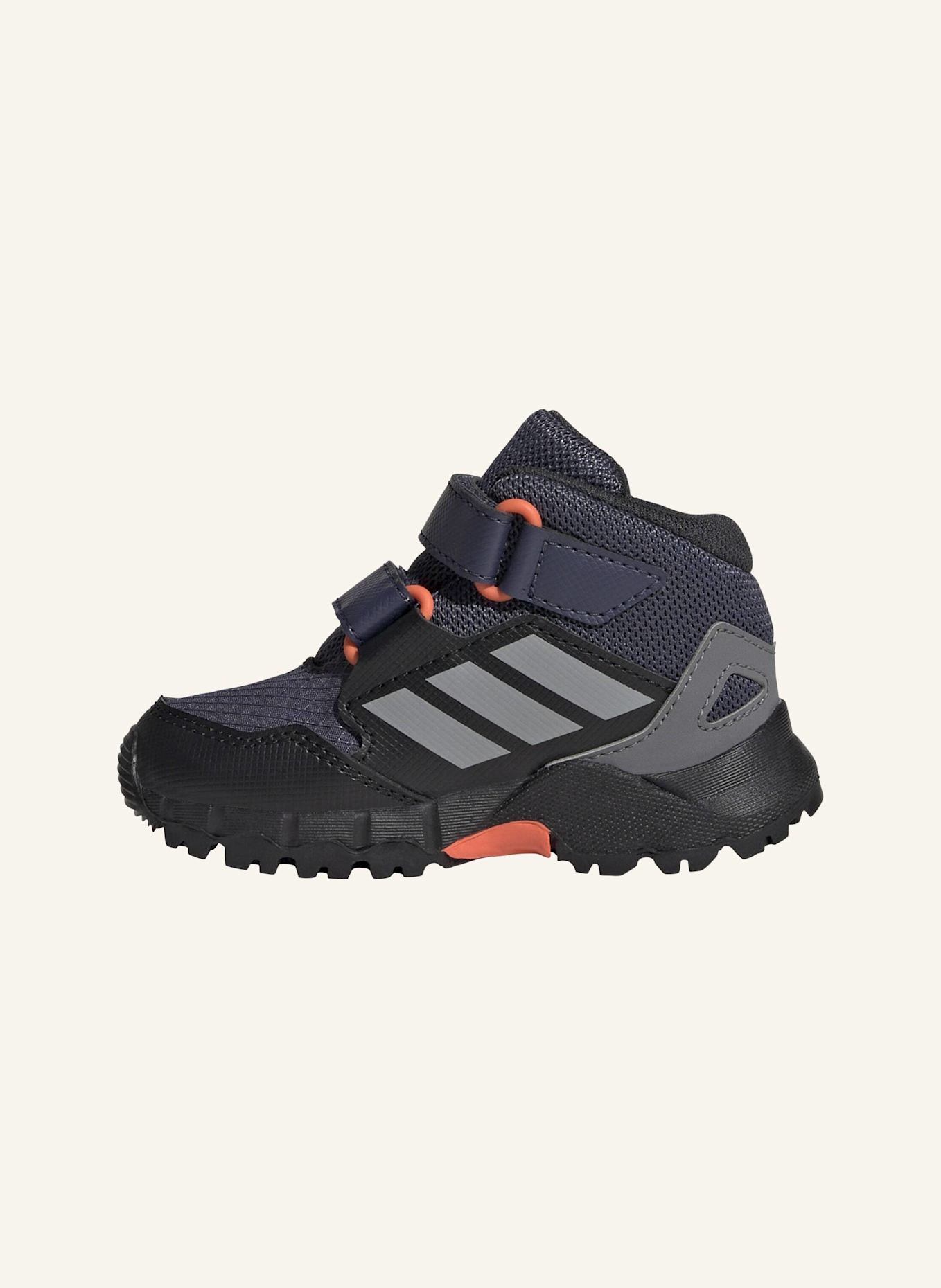 adidas TERREX TERREX SKYCHASER MID GORE-TEX KIDS WANDERSCHUHE: BLAU/ GRAU/ ORANGE
