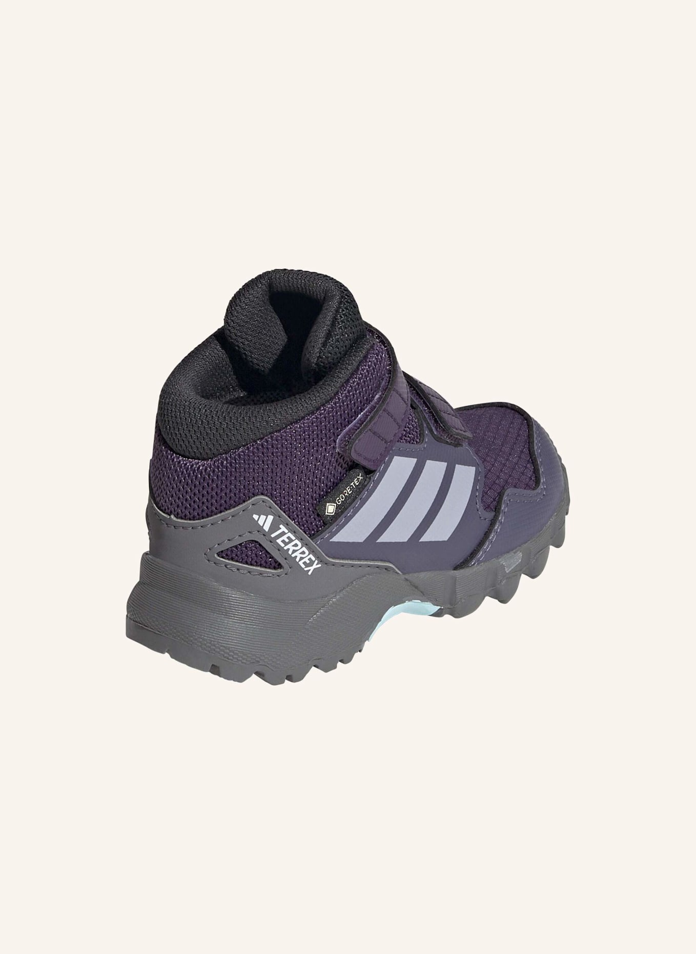 adidas TERREX TERREX SKYCHASER MID GORE-TEX KIDS WANDERSCHUHE: LILA/ GRAU/ GRÜN