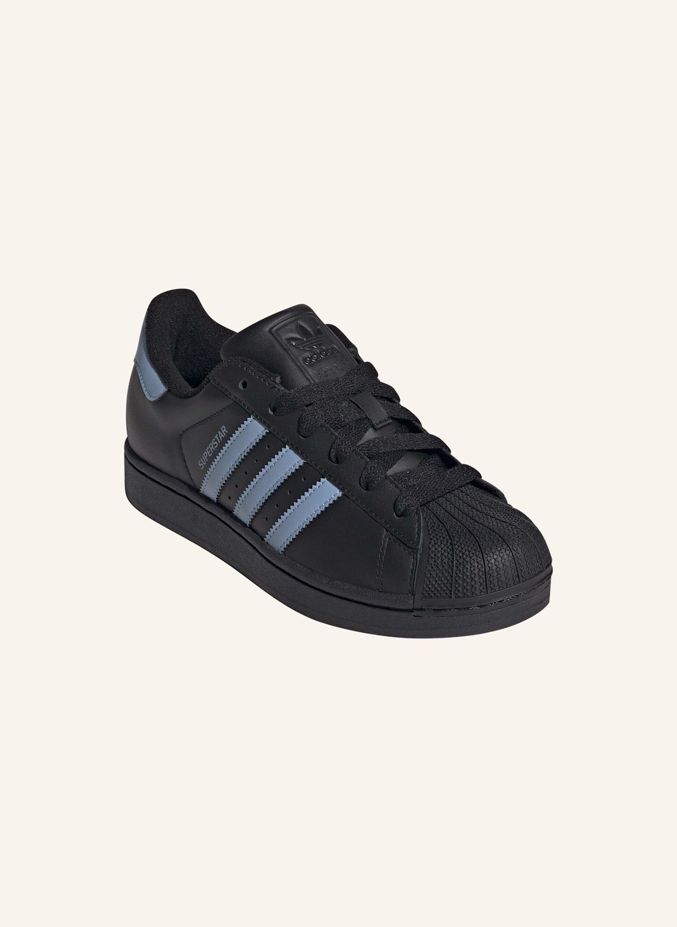 adidas Originals SUPERSTAR II SCHUH: SCHWARZ