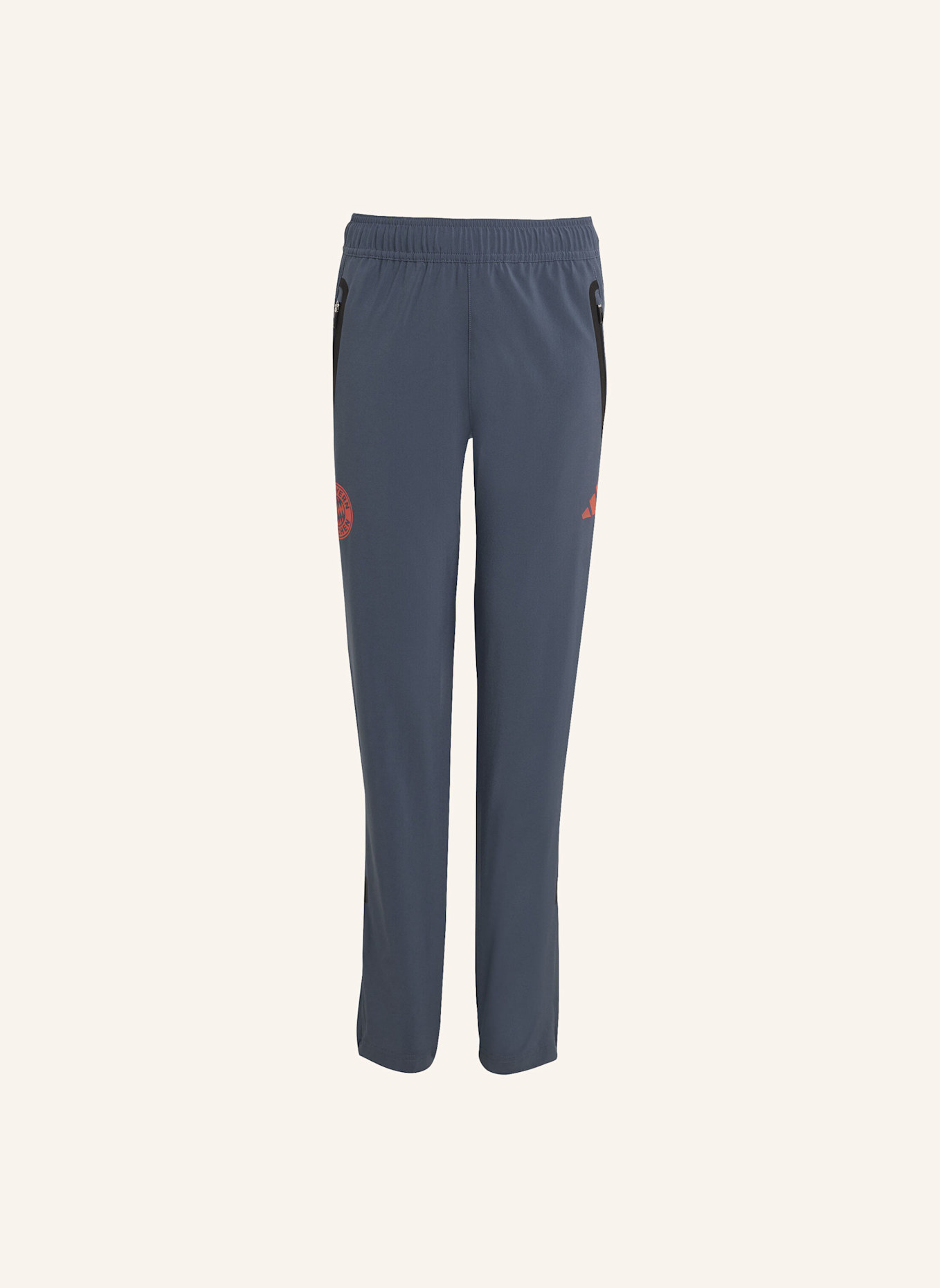 adidas FC BAYERN MÜNCHEN TIRO 25 COMPETITION VIS TECH TRAVEL HOSE KIDS: GRAU/ ORANGE