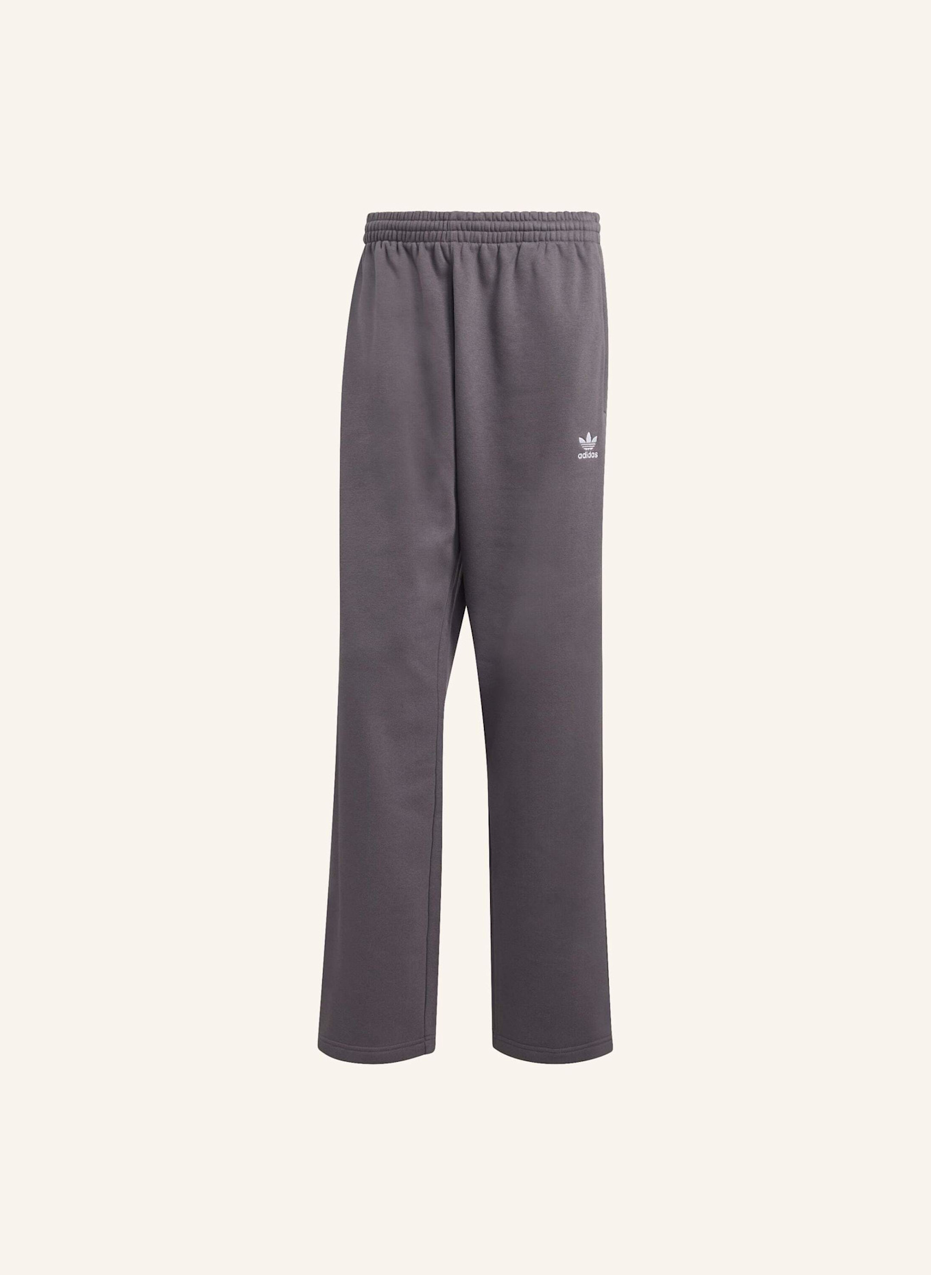 adidas Originals TREFOIL ESSENTIALS HOSE, BEINABSCHLÜSSE OHNE SAUM: GRAU