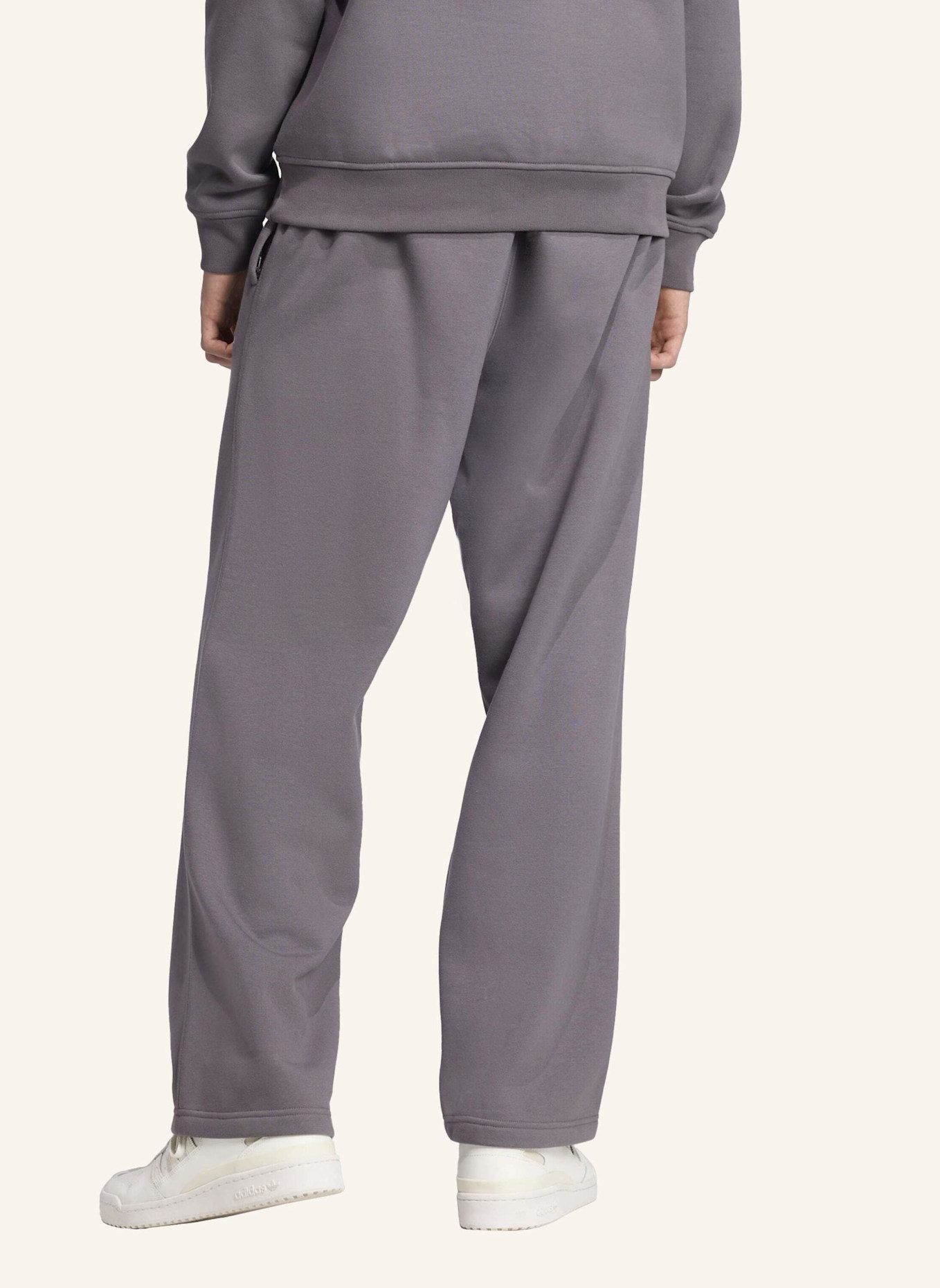 adidas Originals TREFOIL ESSENTIALS HOSE, BEINABSCHLÜSSE OHNE SAUM: GRAU