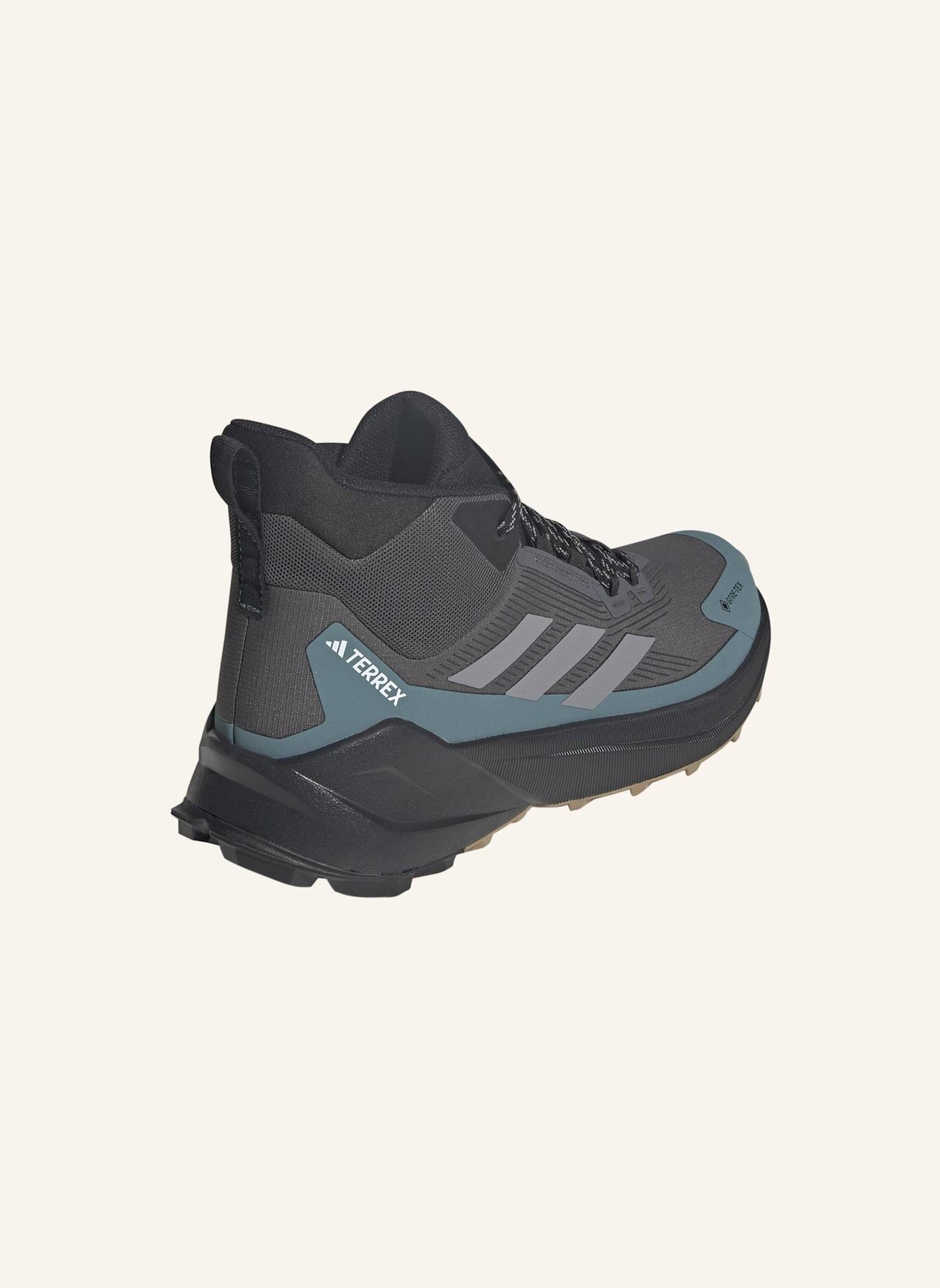 adidas TERREX TERREX TRAILMAKER 2.0 MID GORE-TEX WANDERSCHUH: GRAU/ TÜRKIS