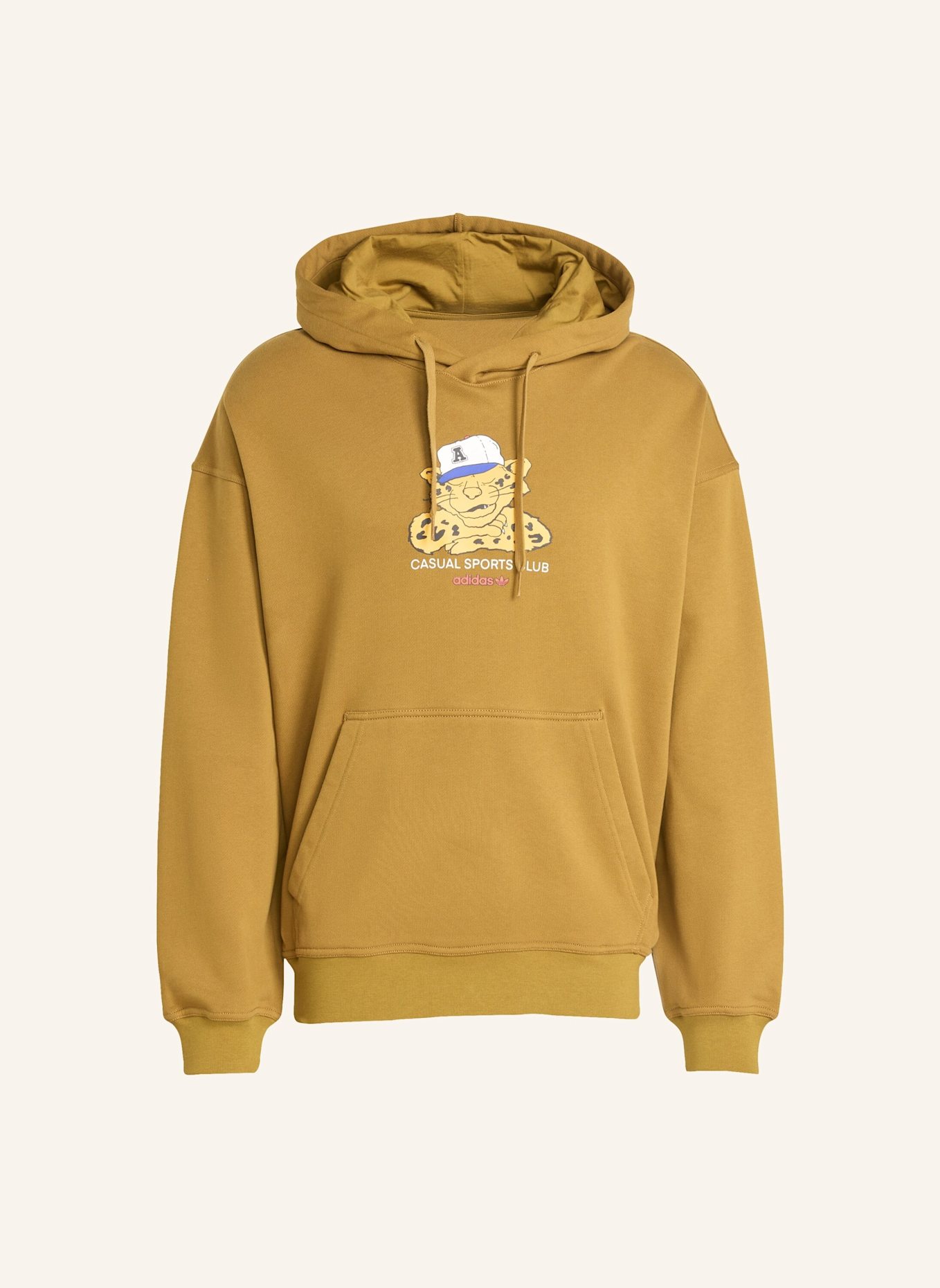 adidas Originals WABASH LOOSE KAPUZENJACKE: BRAUN