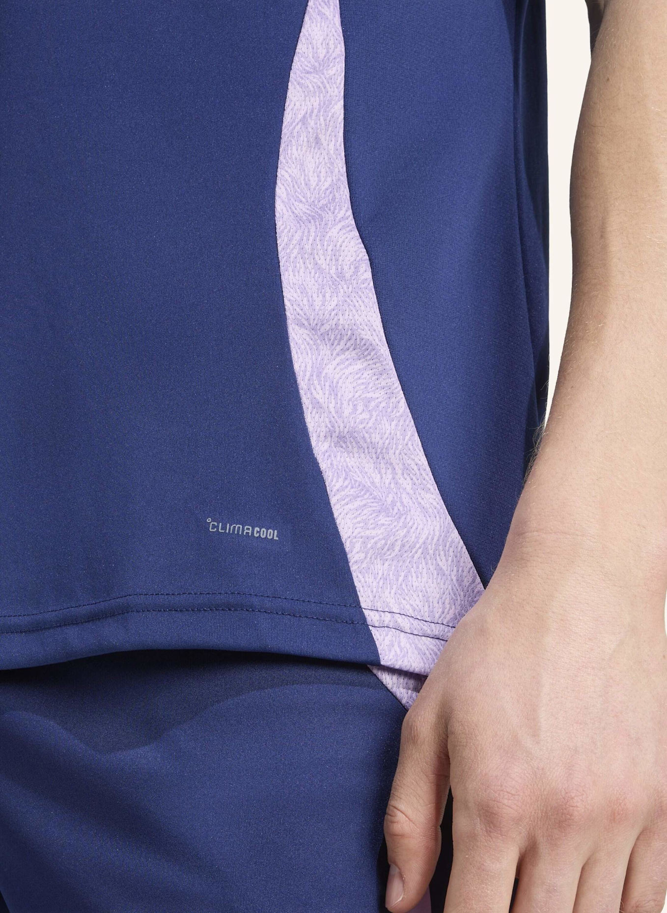 adidas FRANKREICH PERFORMANCE T-SHIRT: BLAU