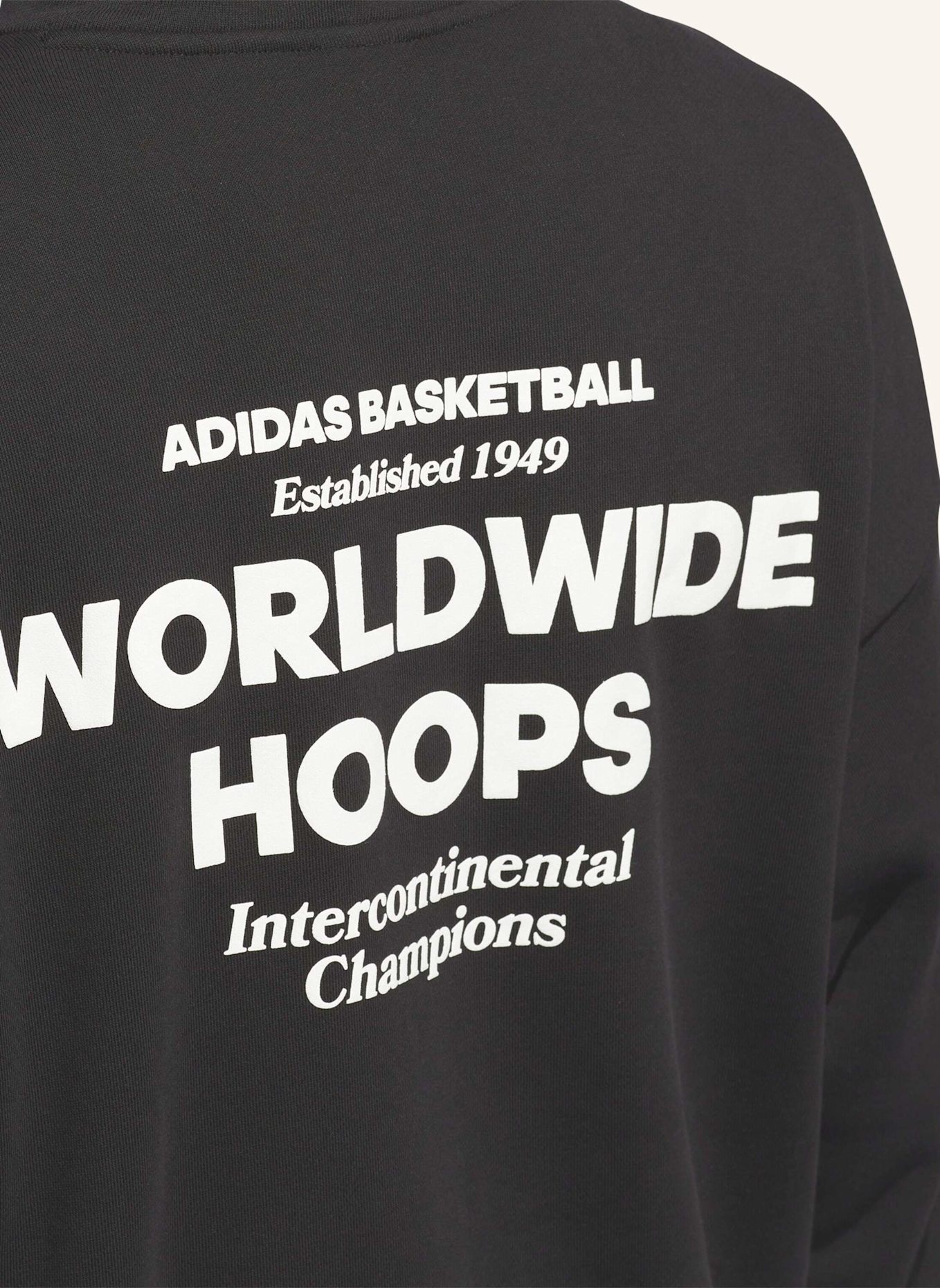 adidas Originals ADI SPORT DESIGN ATHLETE GFX HOODIE: SCHWARZ