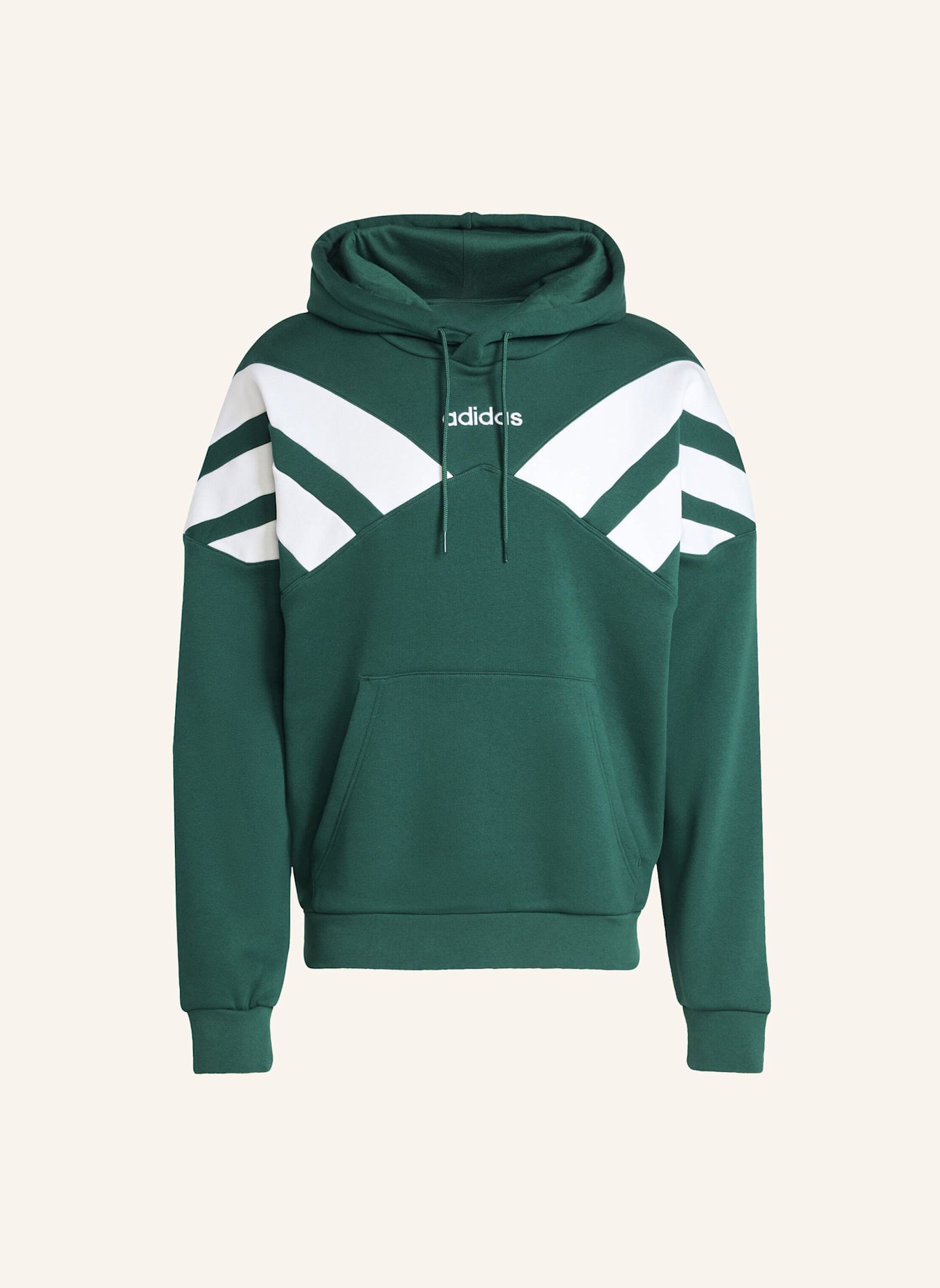 adidas Originals ARCHIVE CUT LINE HOODIE: GRÜN