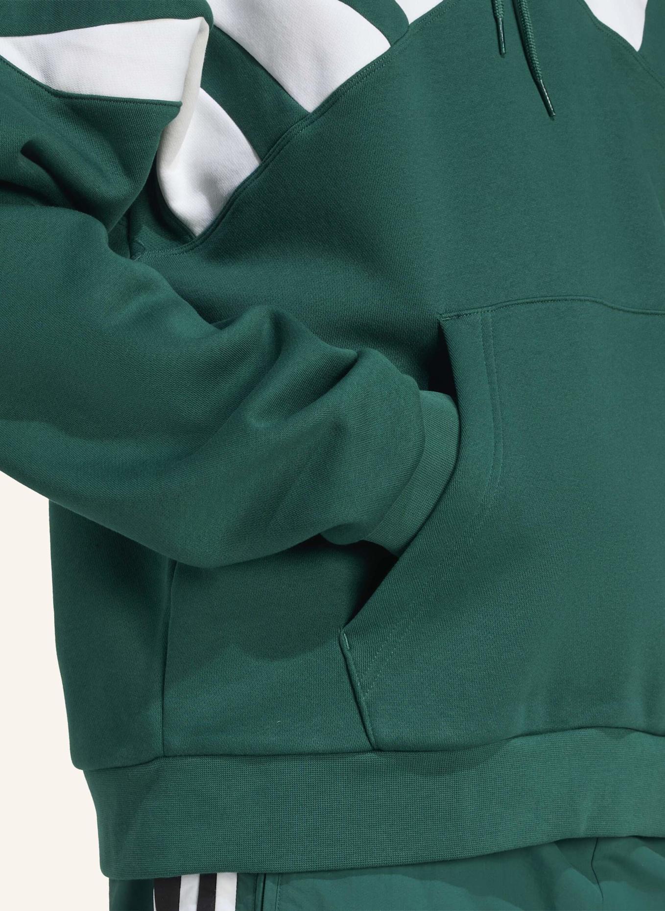 adidas Originals ARCHIVE CUT LINE HOODIE: GRÜN