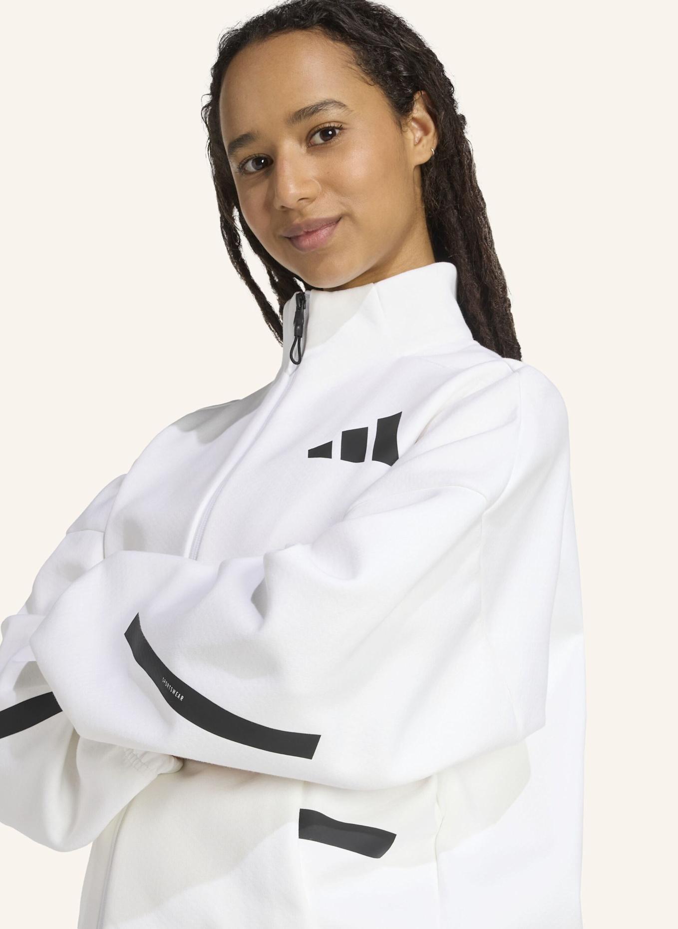 adidas Sweatjacke Z.N.E. TRACKTOP: WEISS