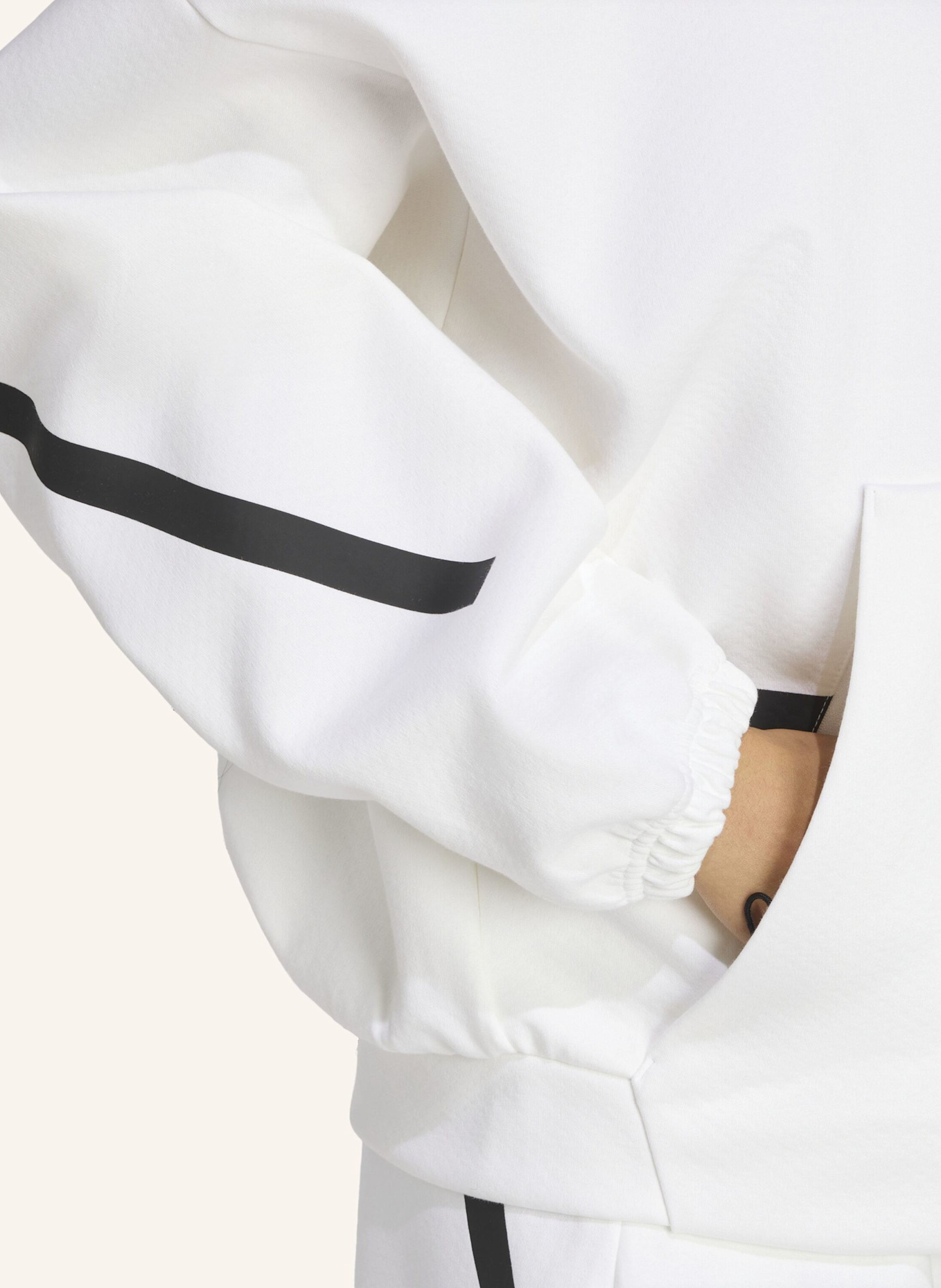 adidas Sweatjacke Z.N.E. TRACKTOP: WEISS