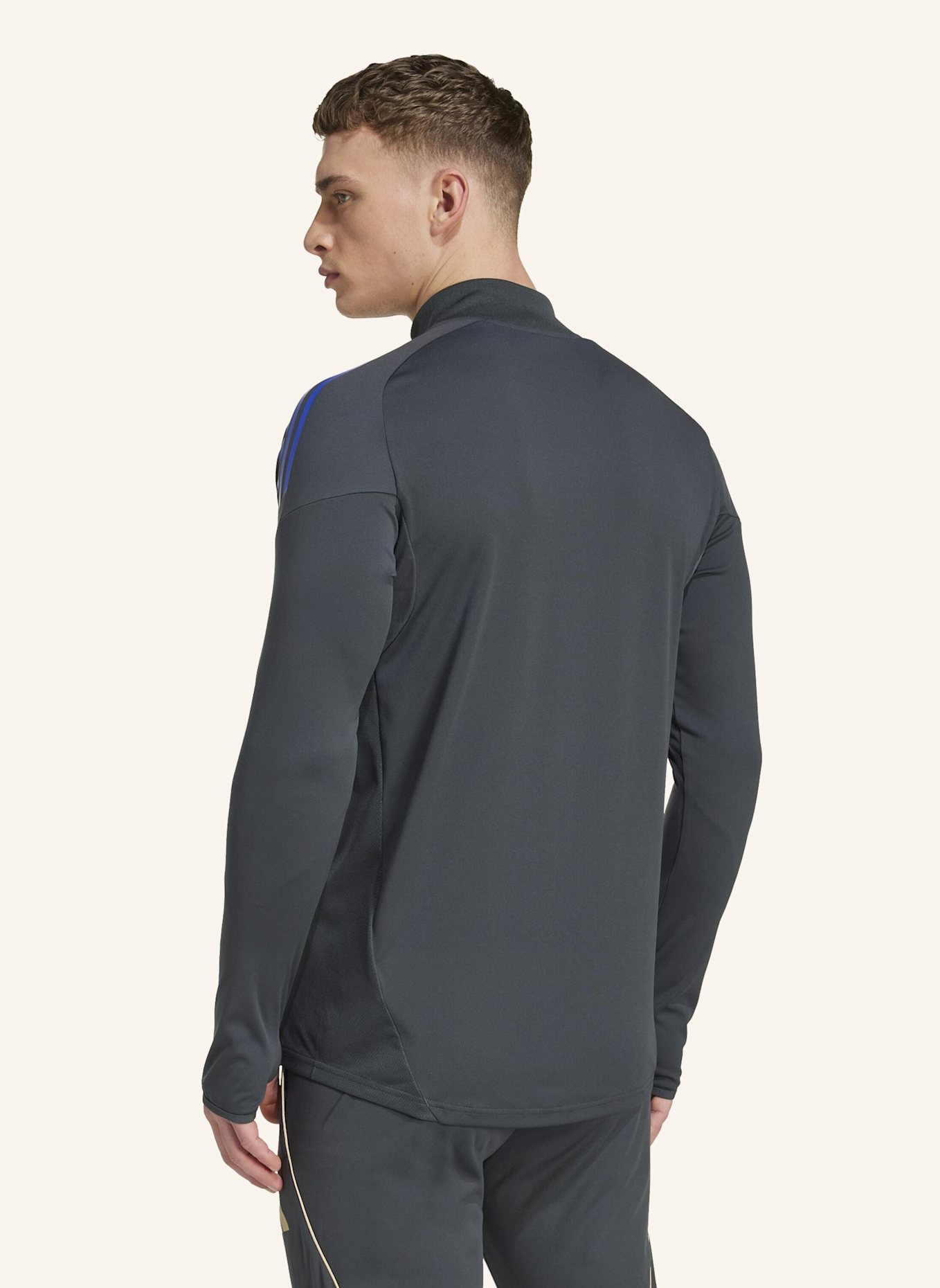 adidas OLYMPIQUE LYON TIRO 25 COMPETITION TRAININGSOBERTEIL: GRAU/ BEIGE