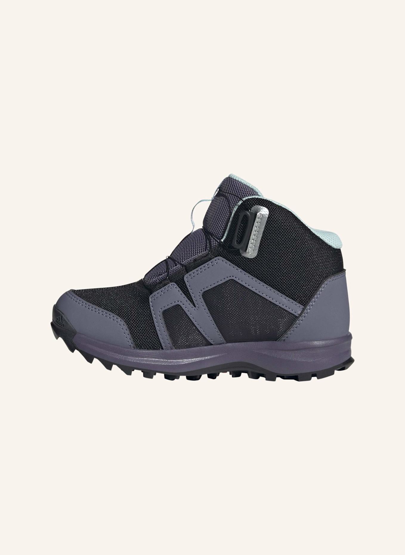 adidas TERREX TERREX BOA MID RAIN.RDY WANDERSCHUH: SCHWARZ/ WEISS/ LILA