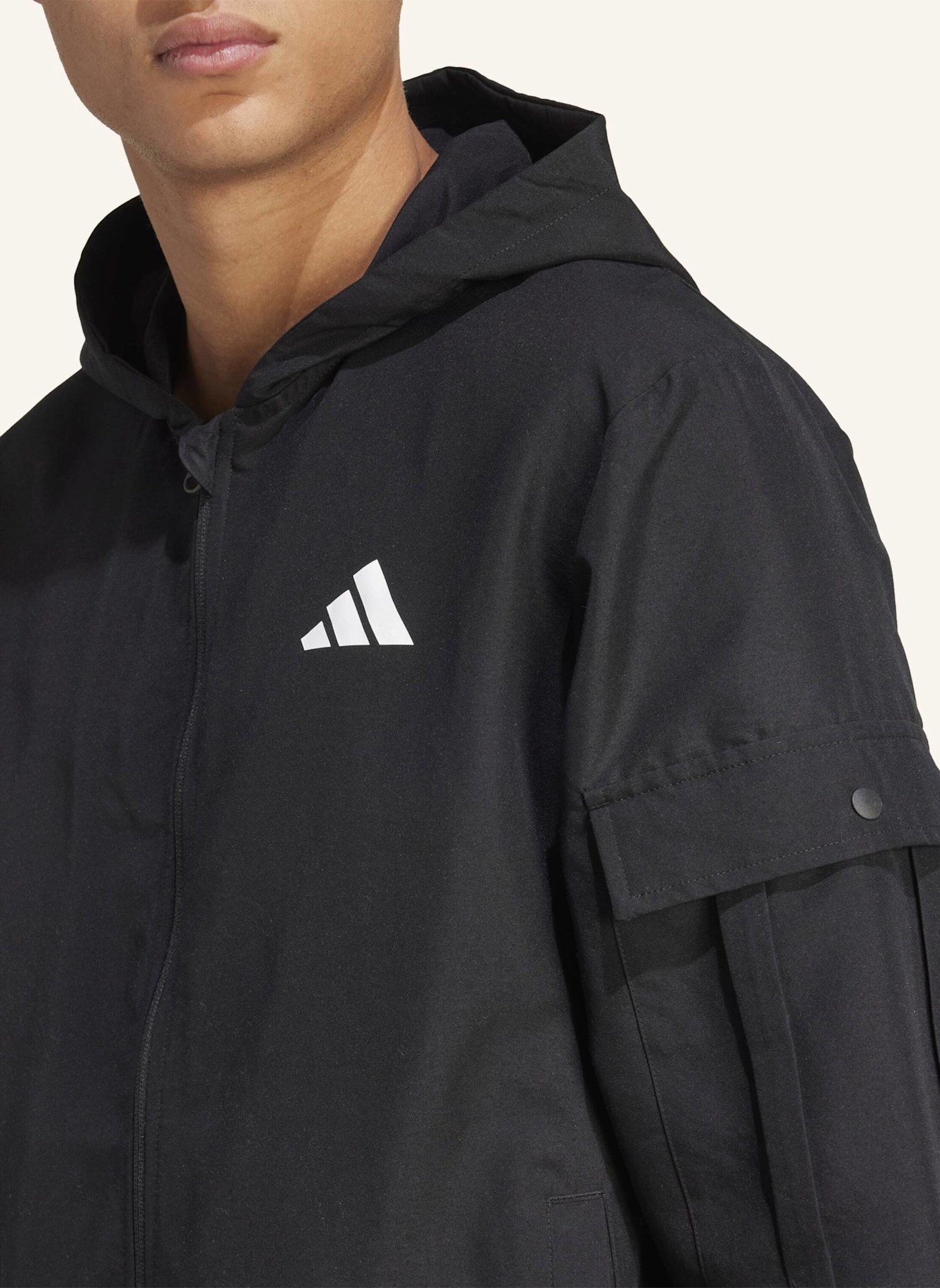 adidas CARGO-TRAININGSANZUG: SCHWARZ